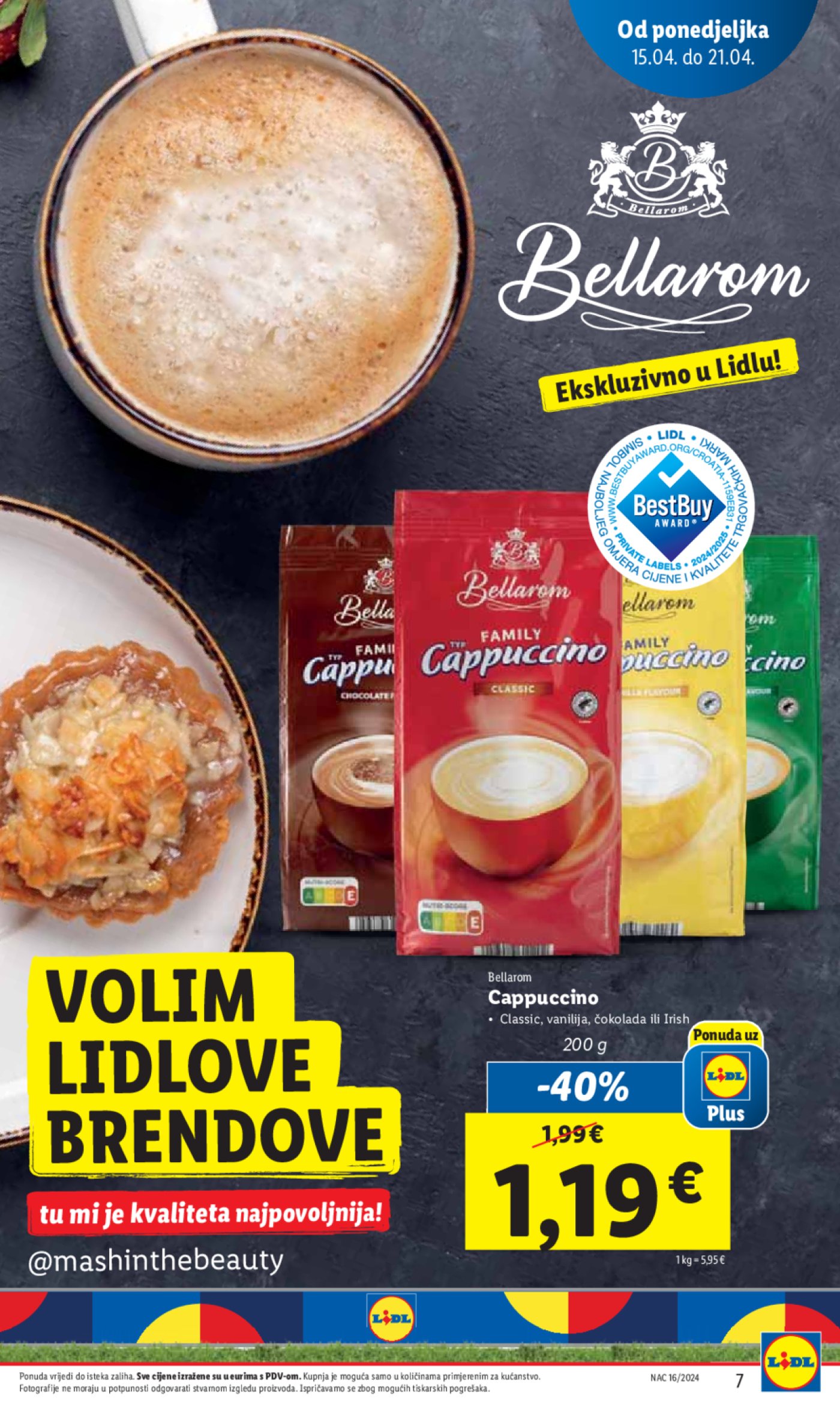 Lidl katalog Super ponuda od ponedjeljka 15.04.-21.04.2024.