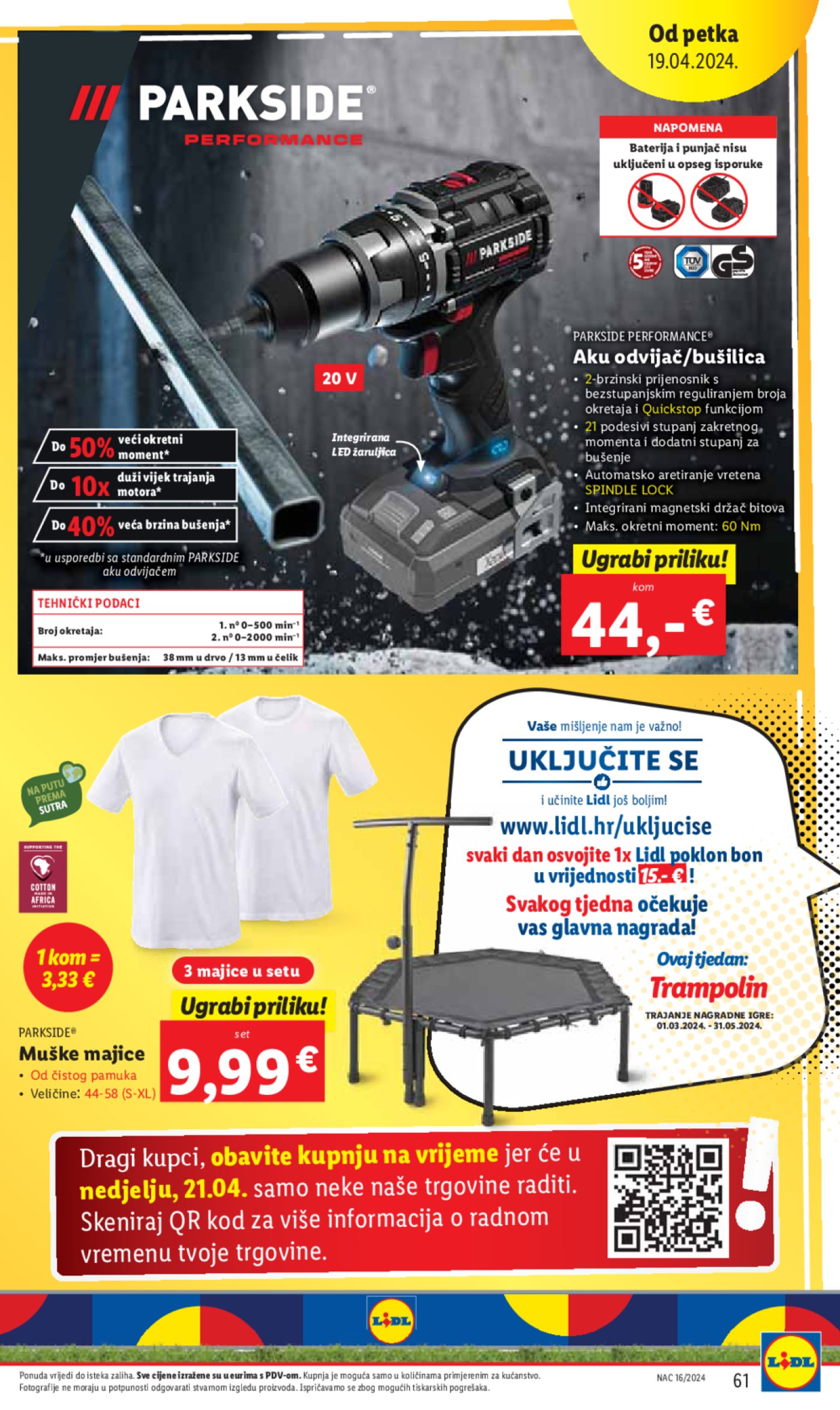 Lidl katalog Super ponuda od ponedjeljka 15.04.-21.04.2024.