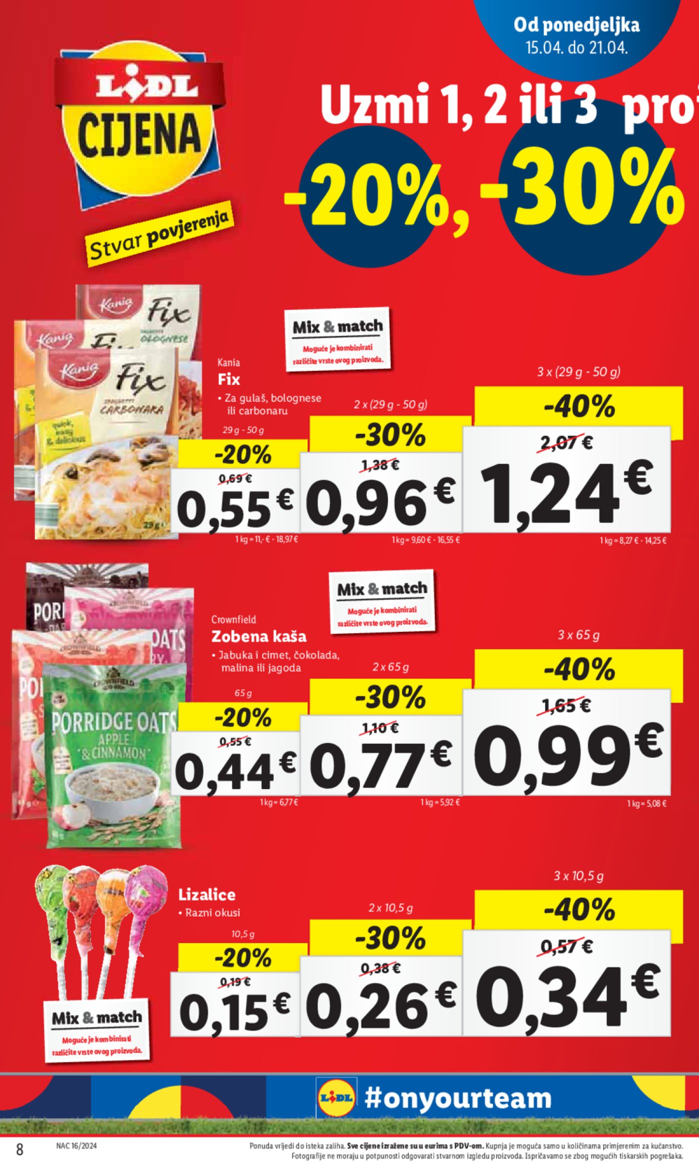 Lidl katalog Super ponuda od ponedjeljka 15.04.-21.04.2024.