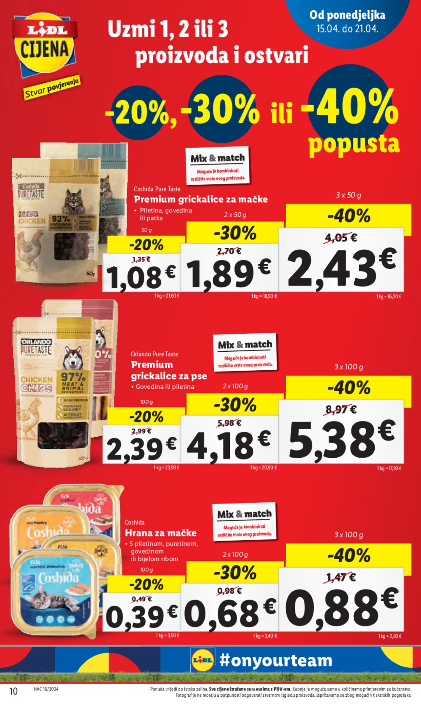 Lidl katalog Super ponuda od ponedjeljka 15.04.-21.04.2024.