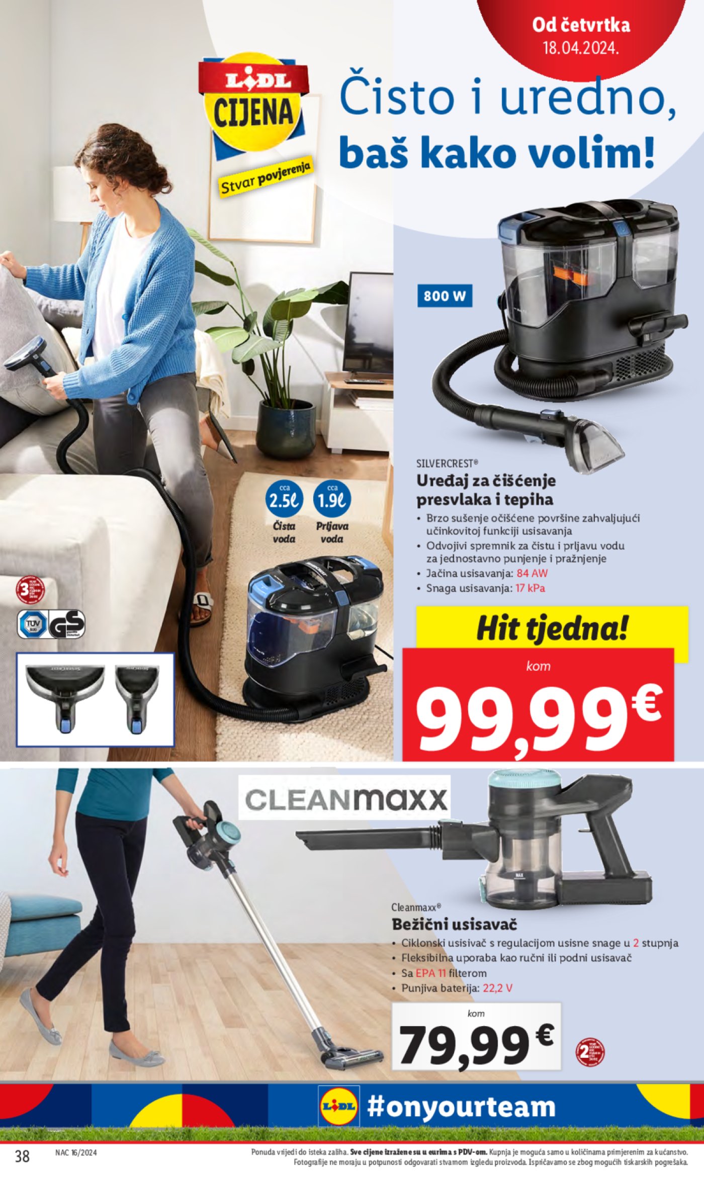 Lidl super ponuda od četvrtka 18.04. - 21.04.2024.