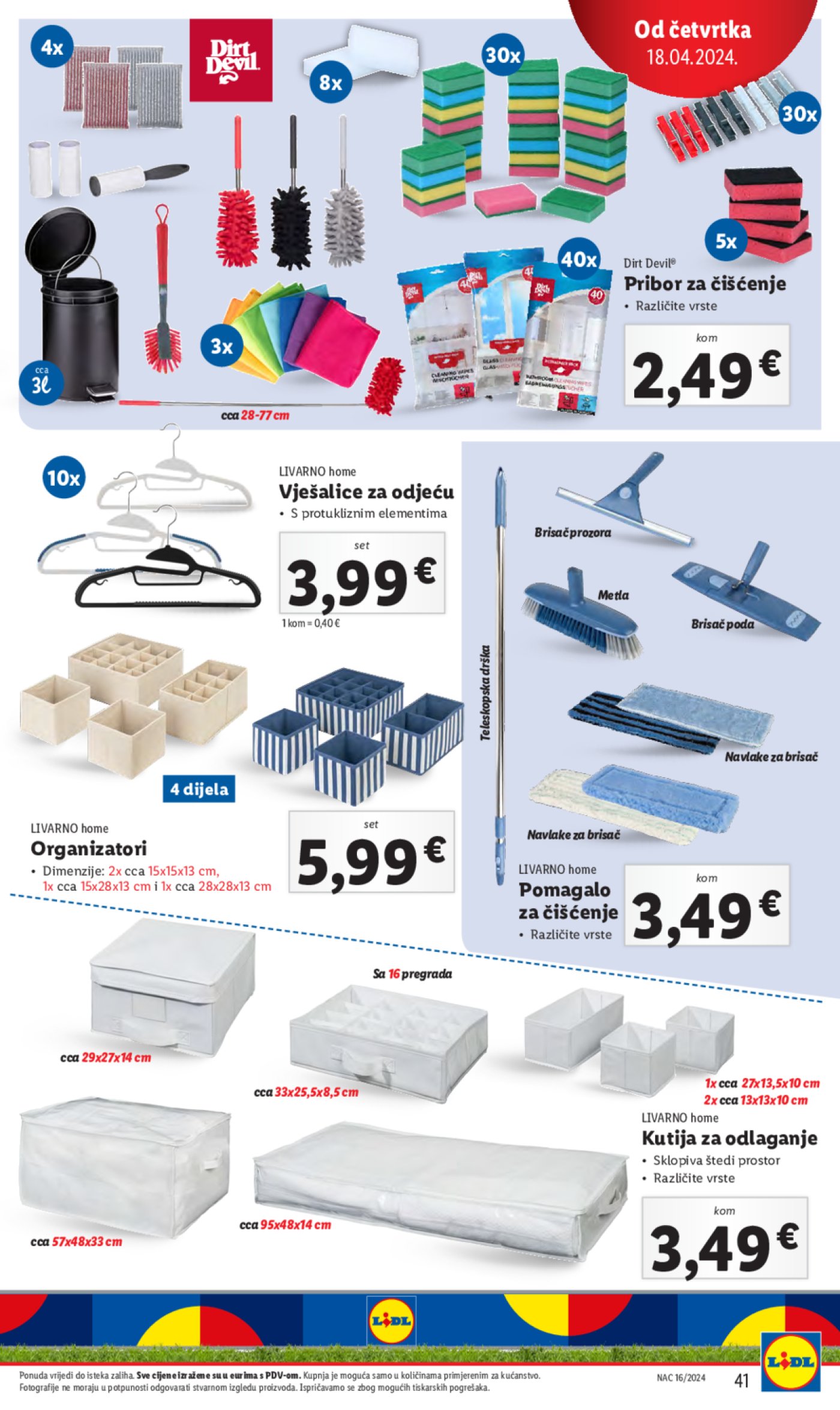 Lidl super ponuda od četvrtka 18.04. - 21.04.2024.