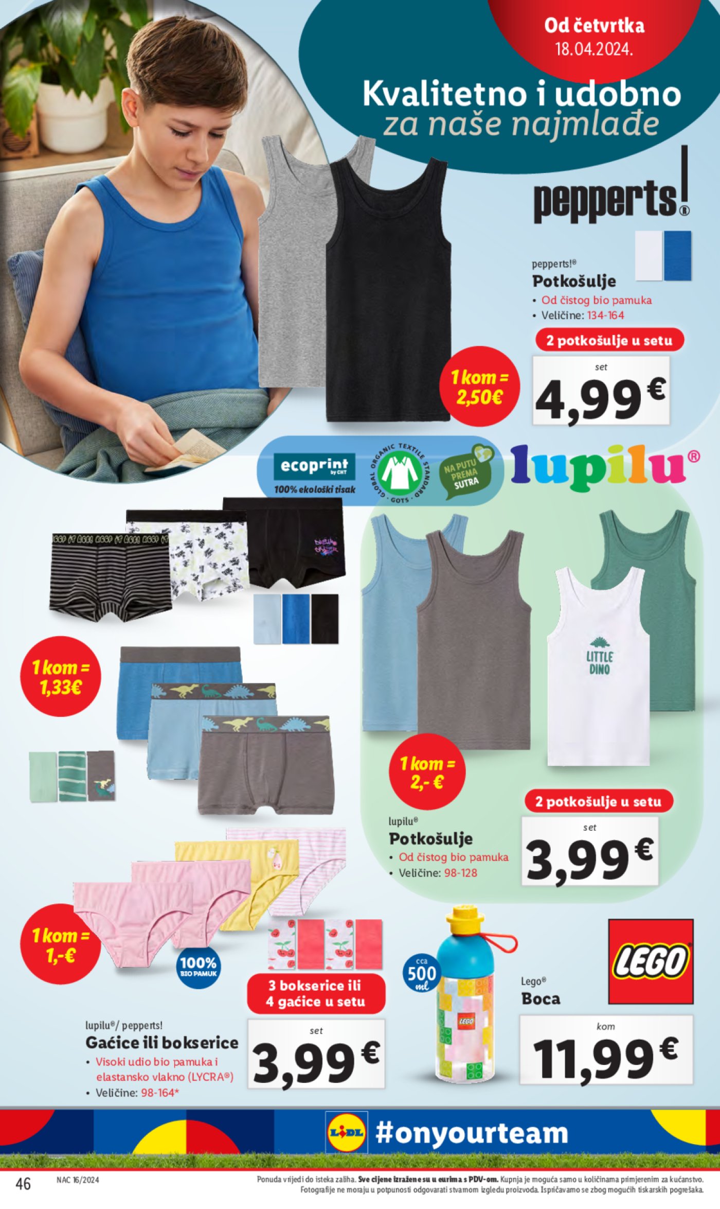 Lidl super ponuda od četvrtka 18.04. - 21.04.2024.