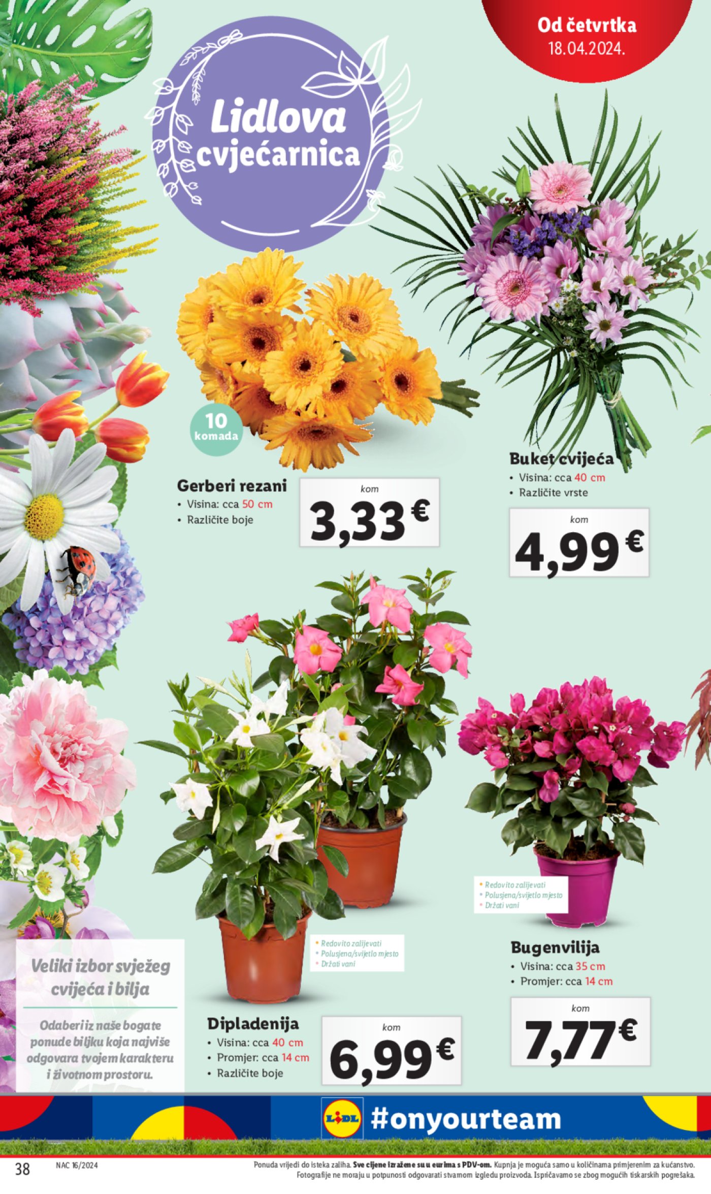 Lidl super ponuda od četvrtka 18.04. - 21.04.2024.