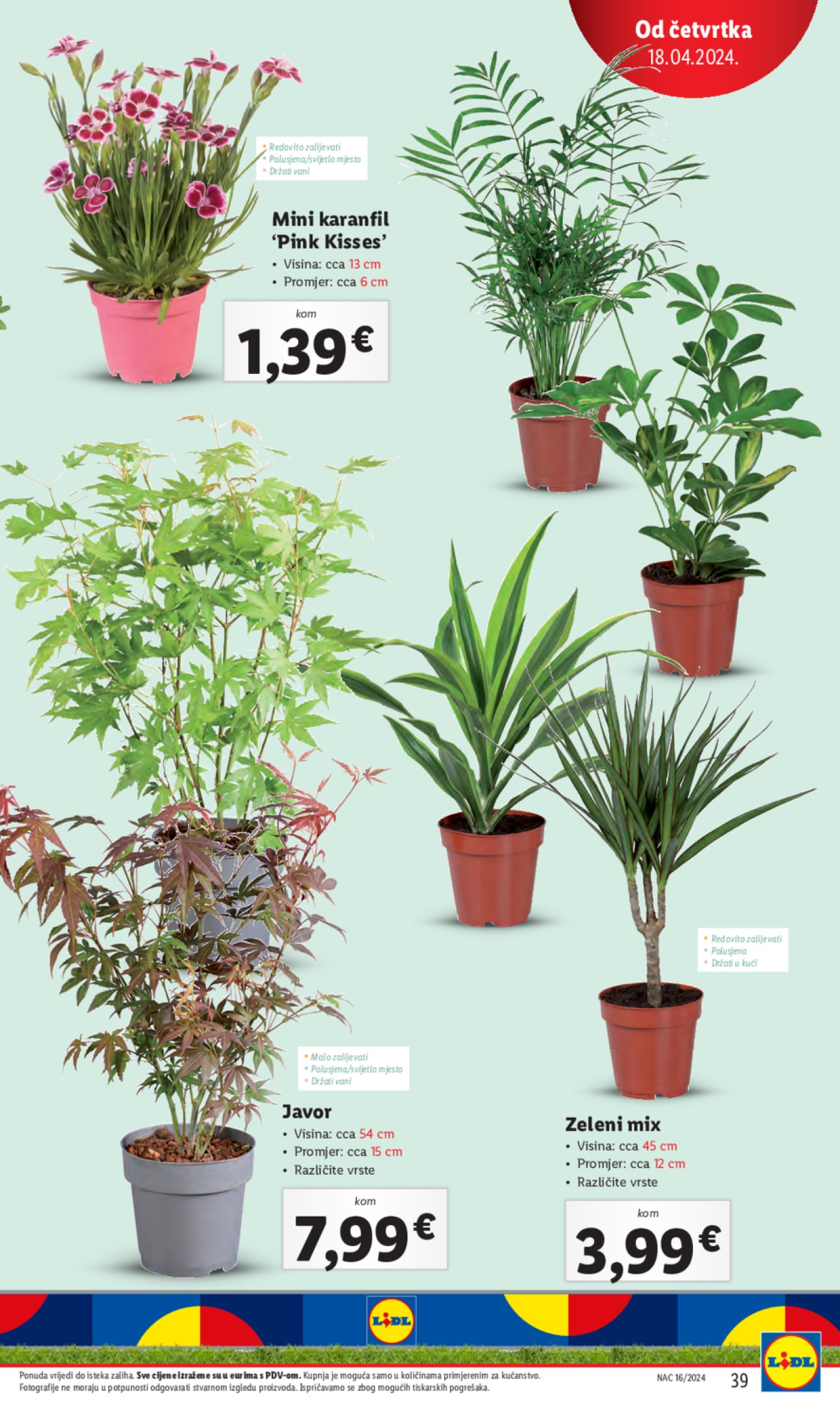 Lidl super ponuda od četvrtka 18.04. - 21.04.2024.