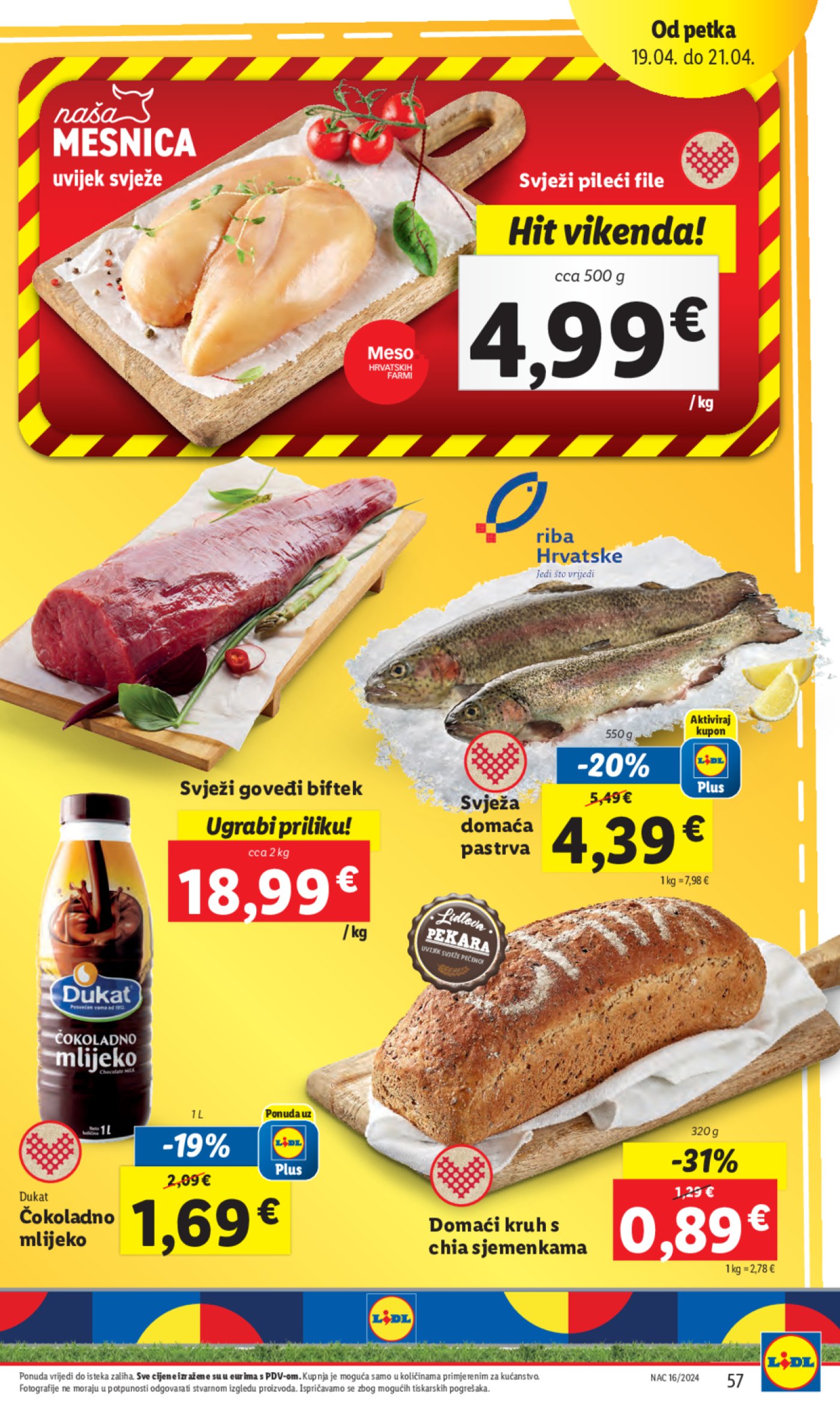 Lidl super ponuda od četvrtka 18.04. - 21.04.2024.