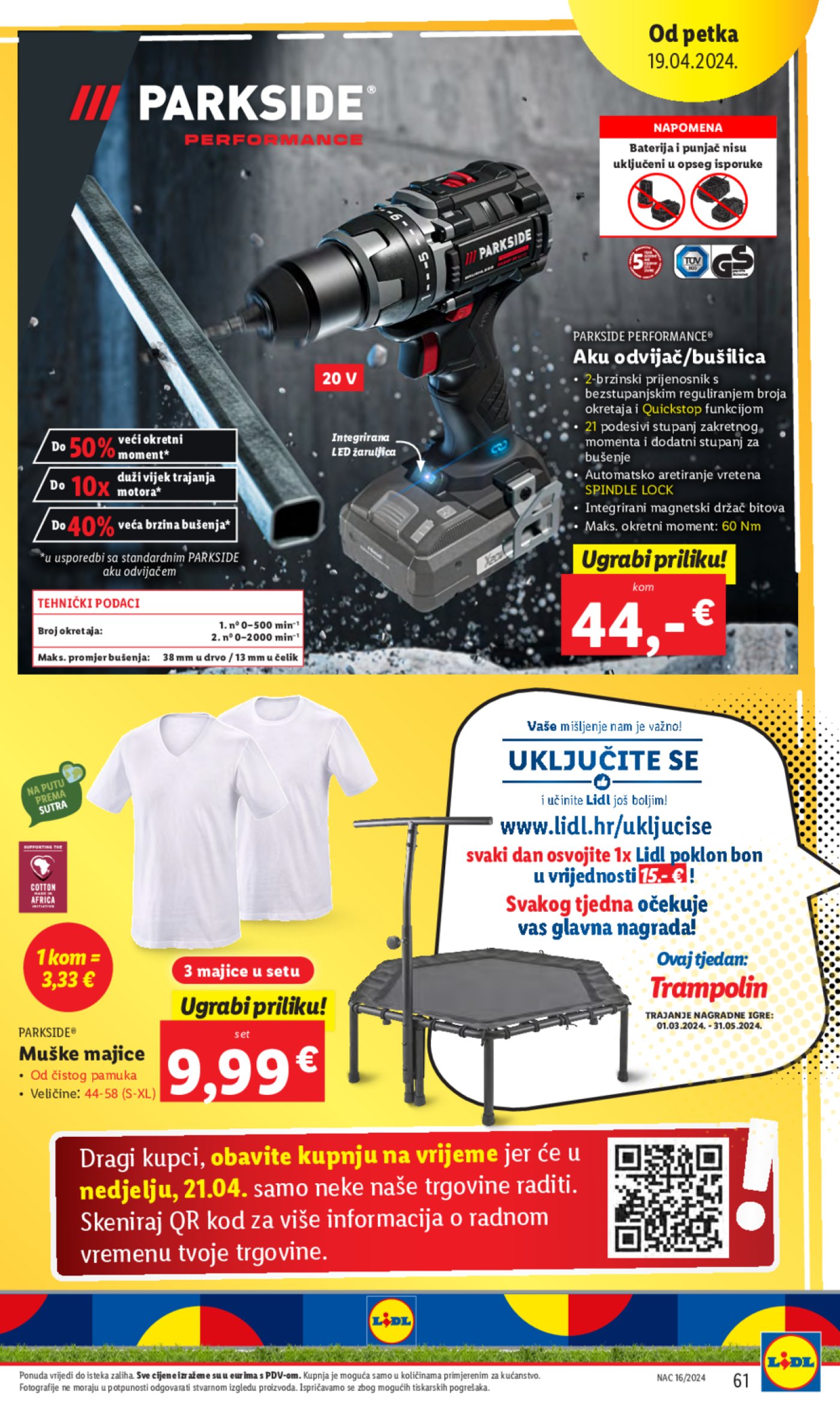 Lidl super ponuda od četvrtka 18.04. - 21.04.2024.