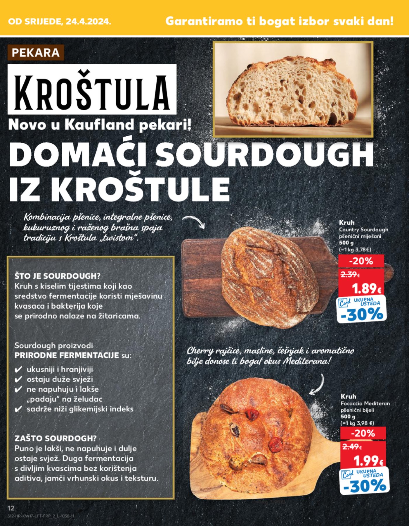 Kaufland katalog Akcija 24.04.-30.04. Ka, Kc, St, Ri, NG, Vž, Pž, SB, Bj, Zp, Sinj, Zabok, BNM