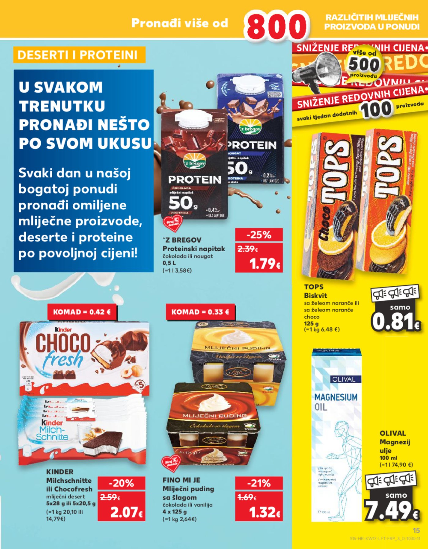 Kaufland katalog Akcija 24.04.-30.04. Ka, Kc, St, Ri, NG, Vž, Pž, SB, Bj, Zp, Sinj, Zabok, BNM