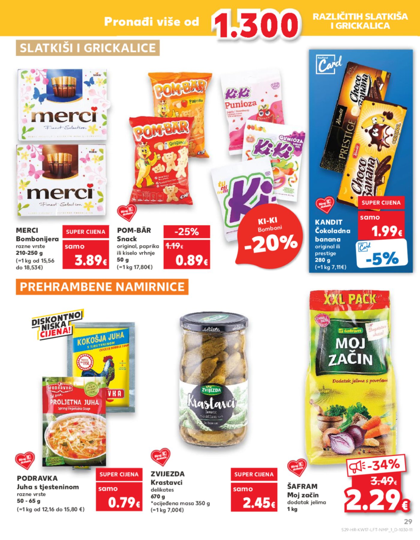 Kaufland katalog Akcija 24.04.-30.04. Ka, Kc, St, Ri, NG, Vž, Pž, SB, Bj, Zp, Sinj, Zabok, BNM