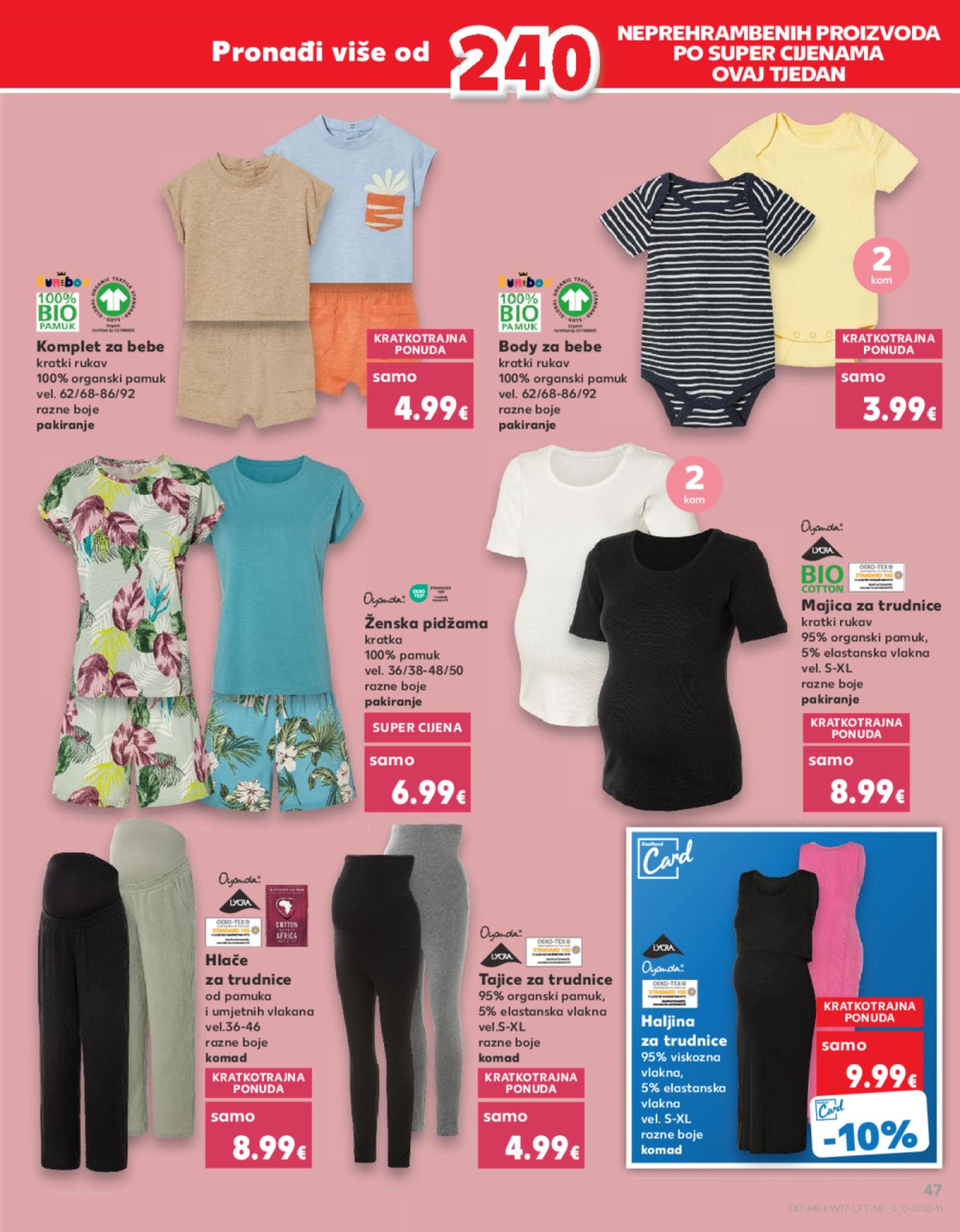 Kaufland katalog Akcija 24.04.-30.04. Ka, Kc, St, Ri, NG, Vž, Pž, SB, Bj, Zp, Sinj, Zabok, BNM