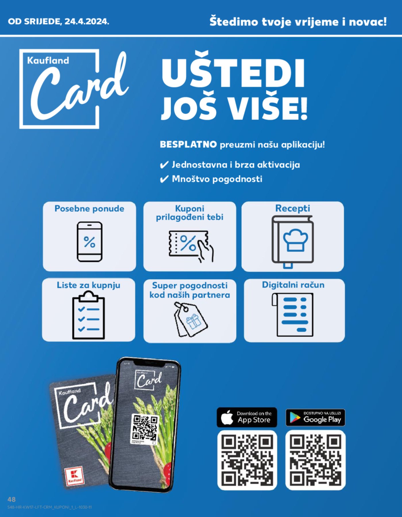 Kaufland katalog Akcija 24.04.-30.04. Ka, Kc, St, Ri, NG, Vž, Pž, SB, Bj, Zp, Sinj, Zabok, BNM