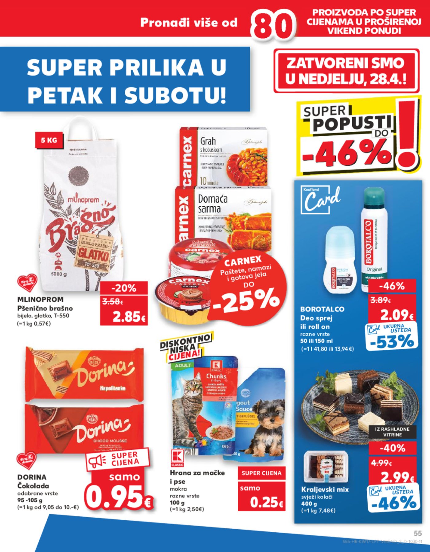 Kaufland katalog Akcija 24.04.-30.04. Ka, Kc, St, Ri, NG, Vž, Pž, SB, Bj, Zp, Sinj, Zabok, BNM