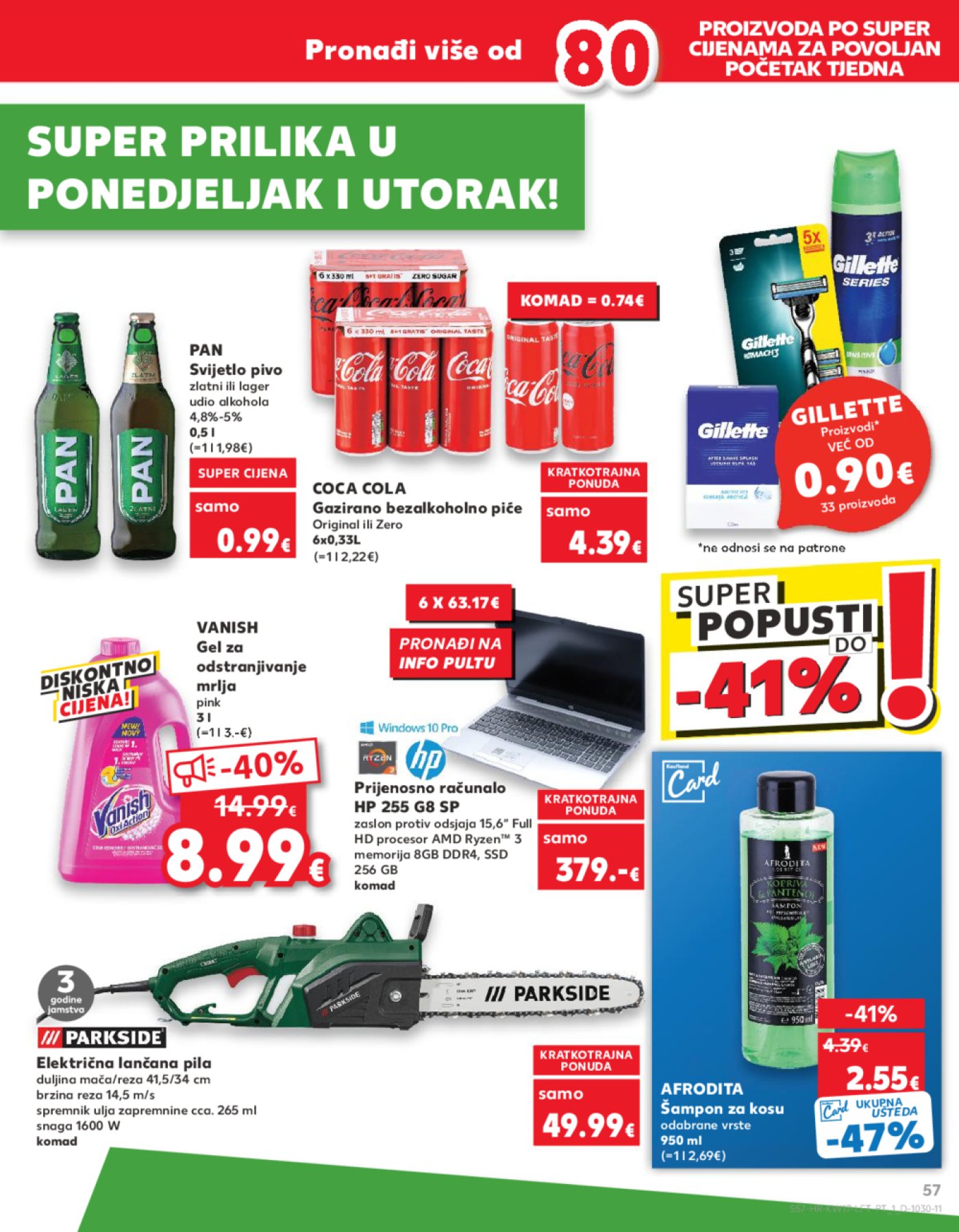 Kaufland katalog Akcija 24.04.-30.04. Ka, Kc, St, Ri, NG, Vž, Pž, SB, Bj, Zp, Sinj, Zabok, BNM