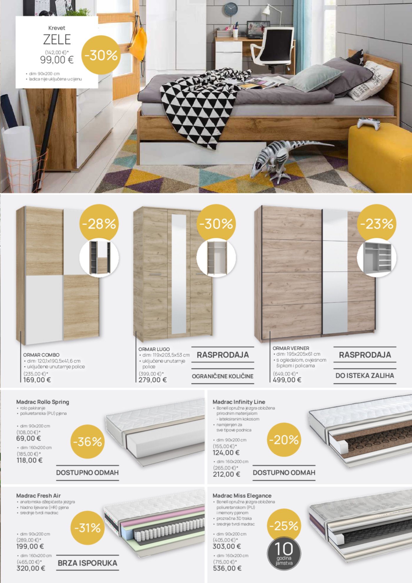 Namještaj Mima katalog Akcija 02.05.-01.06.2024.