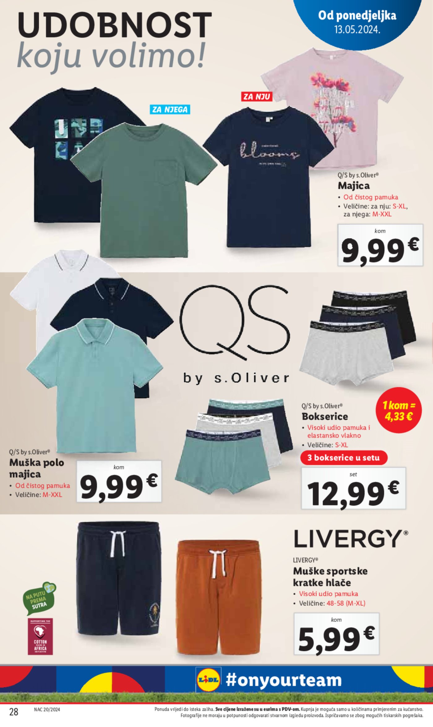 Lidl Super ponuda od Ponedjeljka 13.05. - 19.05-2024.