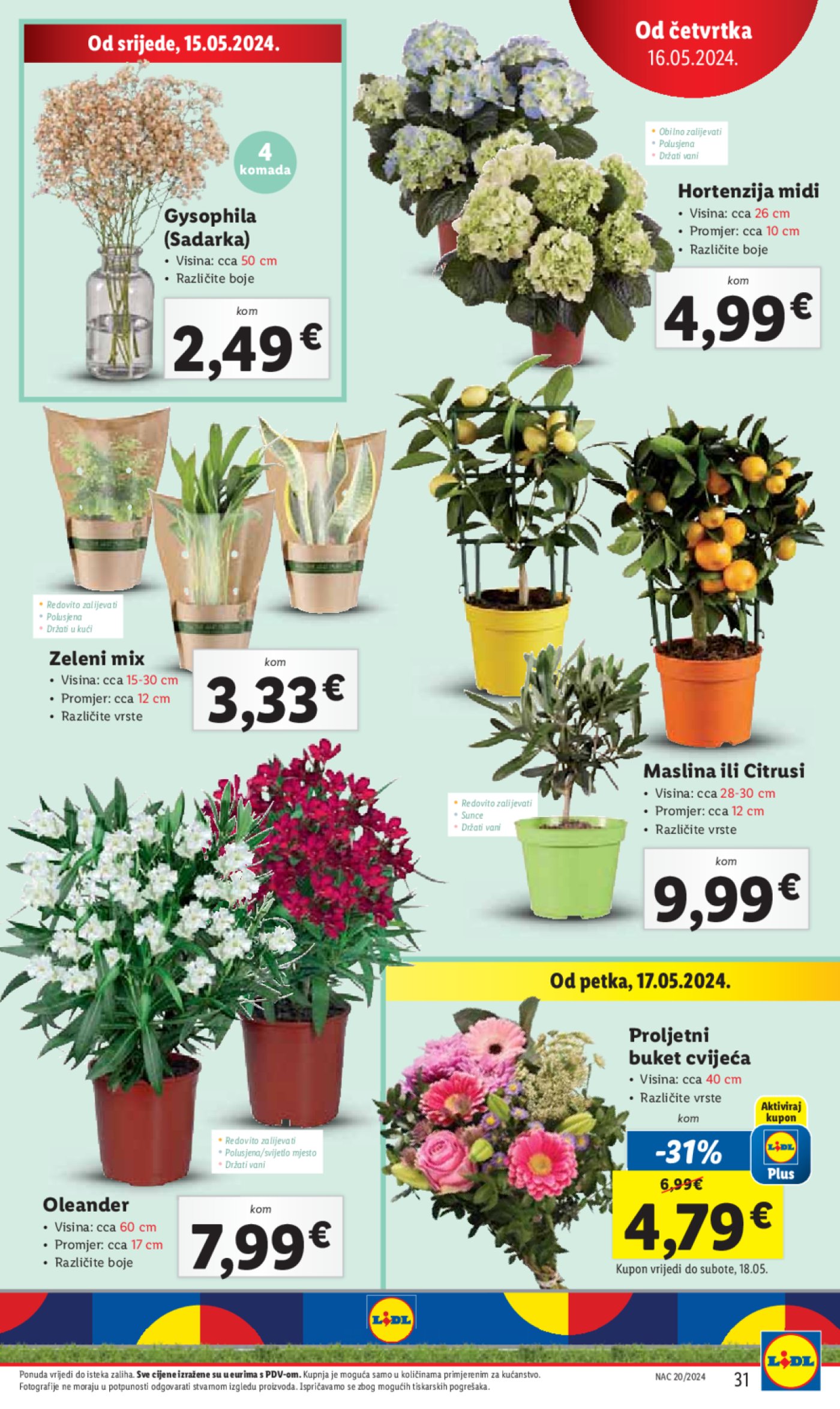 Lidl Super ponuda od Ponedjeljka 13.05. - 19.05-2024.