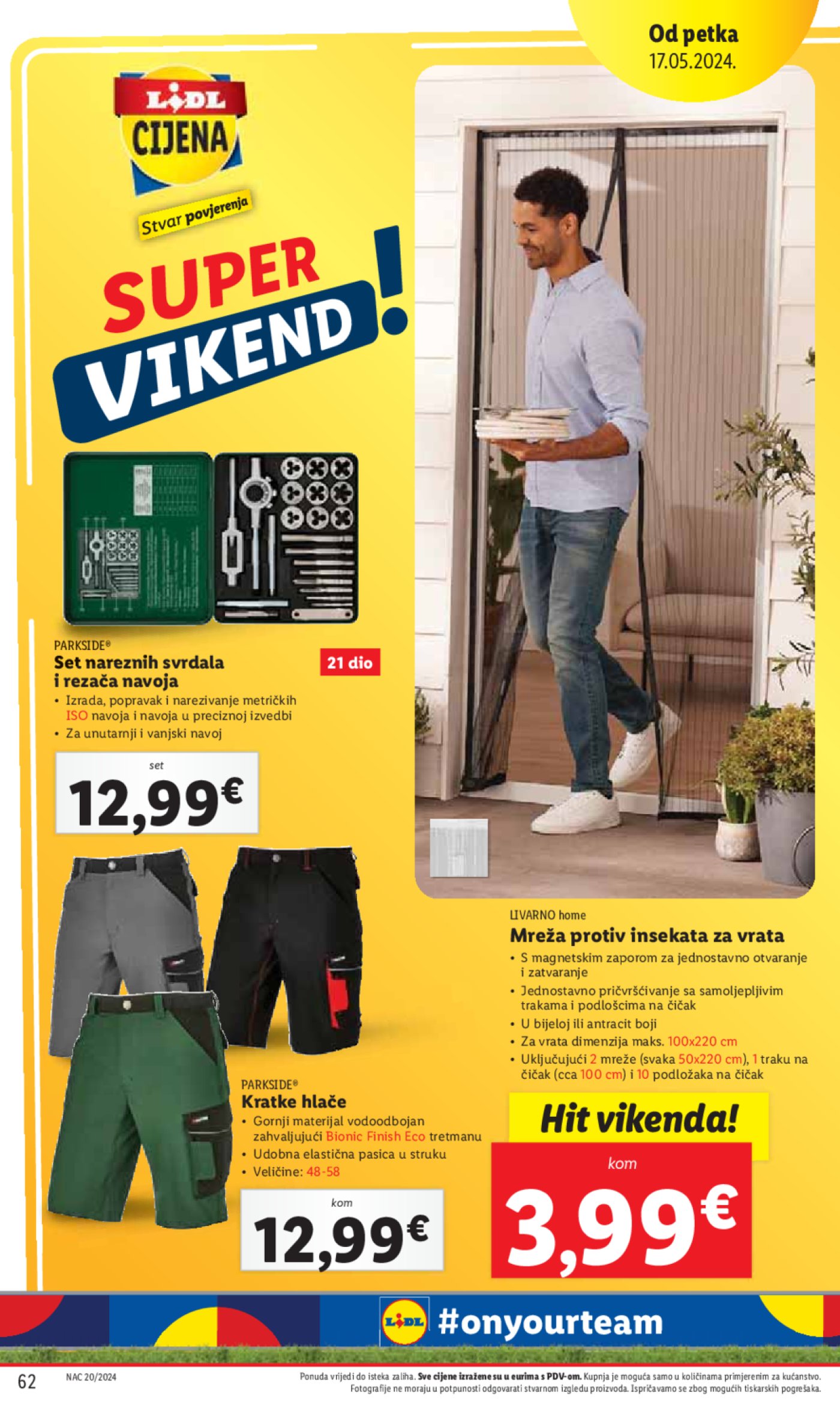 Lidl Super ponuda od Ponedjeljka 13.05. - 19.05-2024.