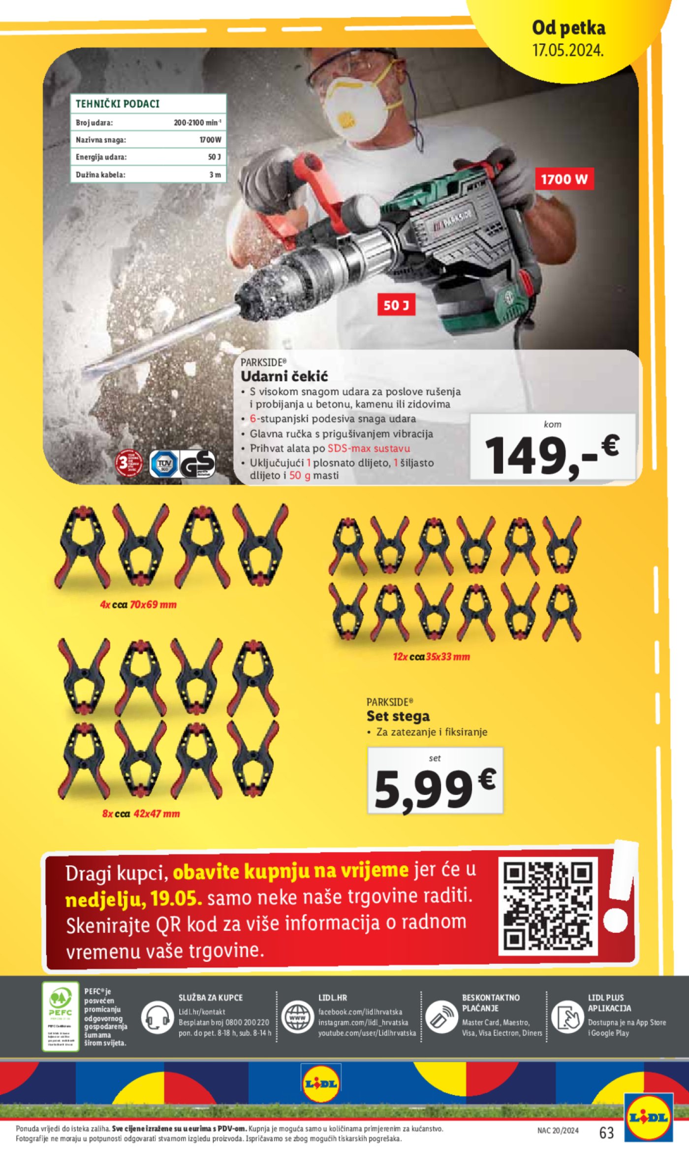 Lidl Super ponuda od Ponedjeljka 13.05. - 19.05-2024.