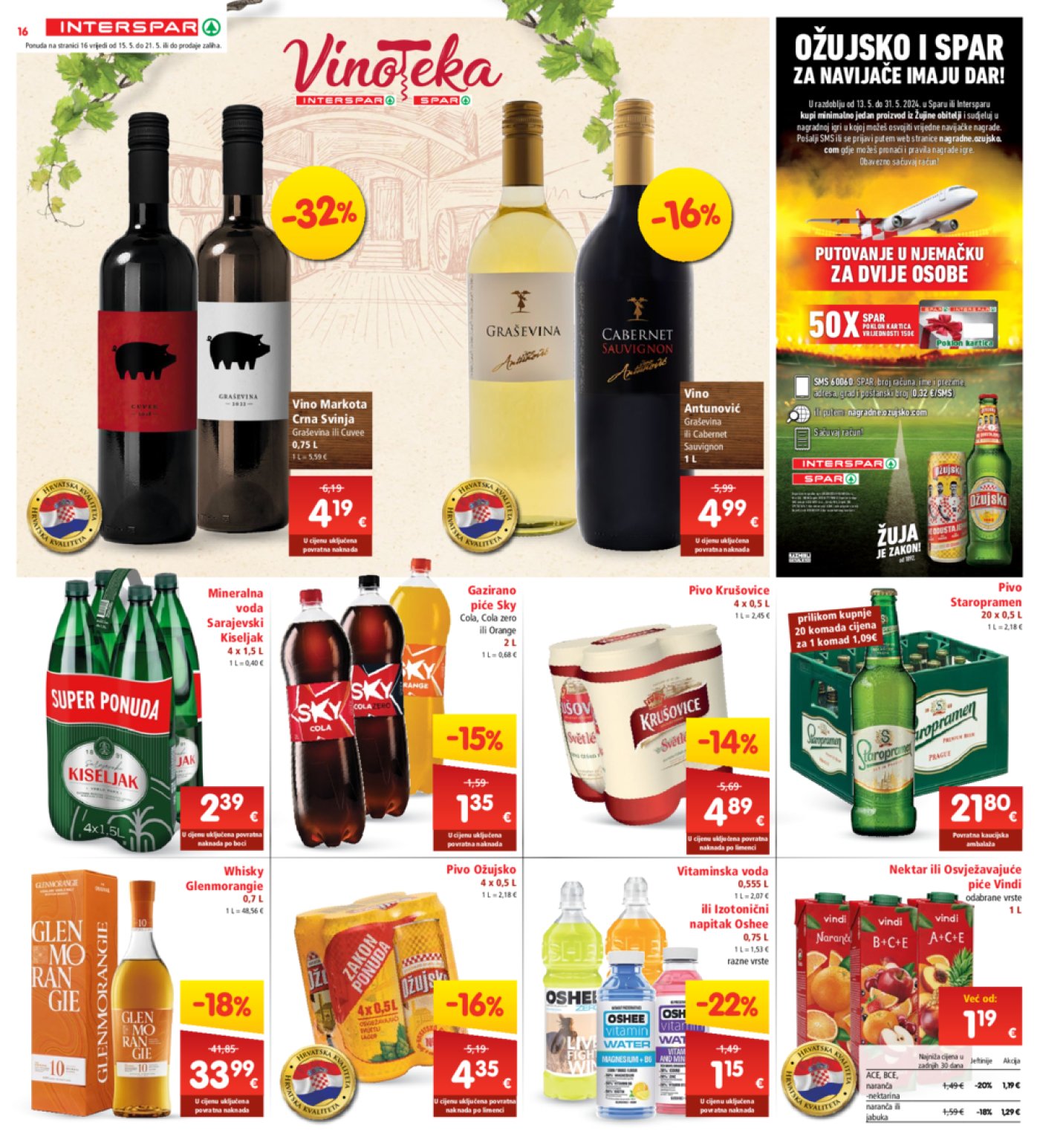 INTERSPAR katalog Akcija 15.05-21-05.2024.
