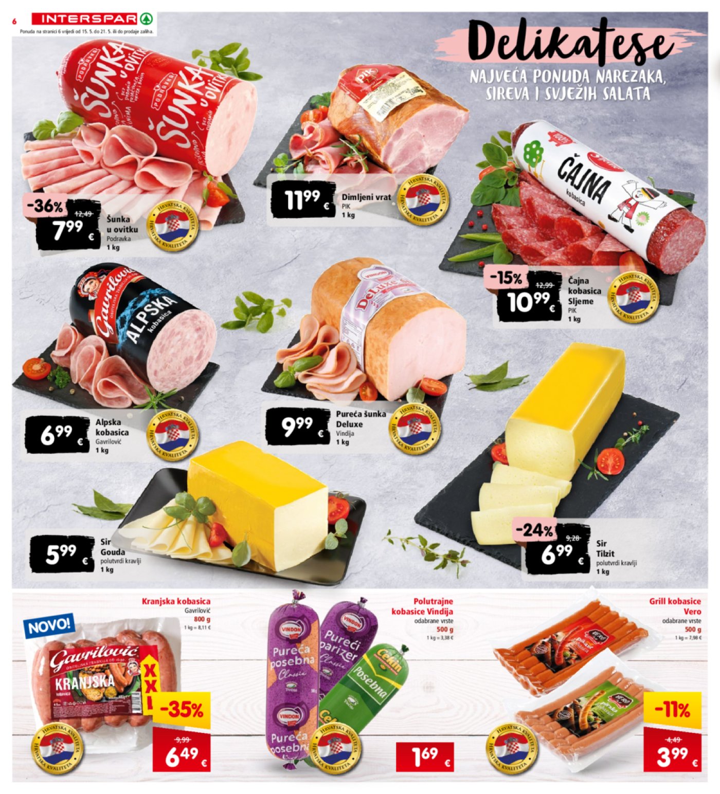 INTERSPAR katalog Akcija 15.05-21-05.2024.