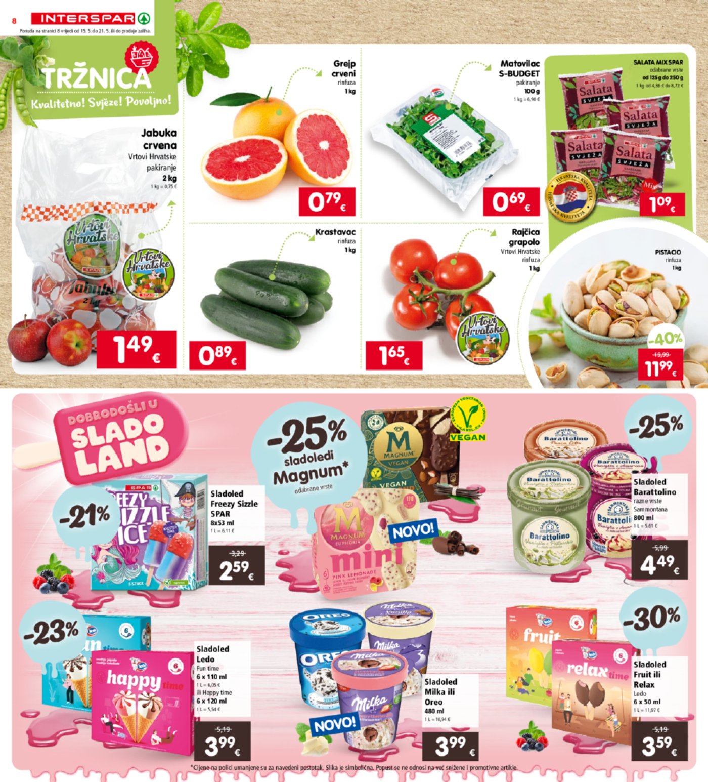 INTERSPAR katalog Akcija 15.05-21-05.2024.