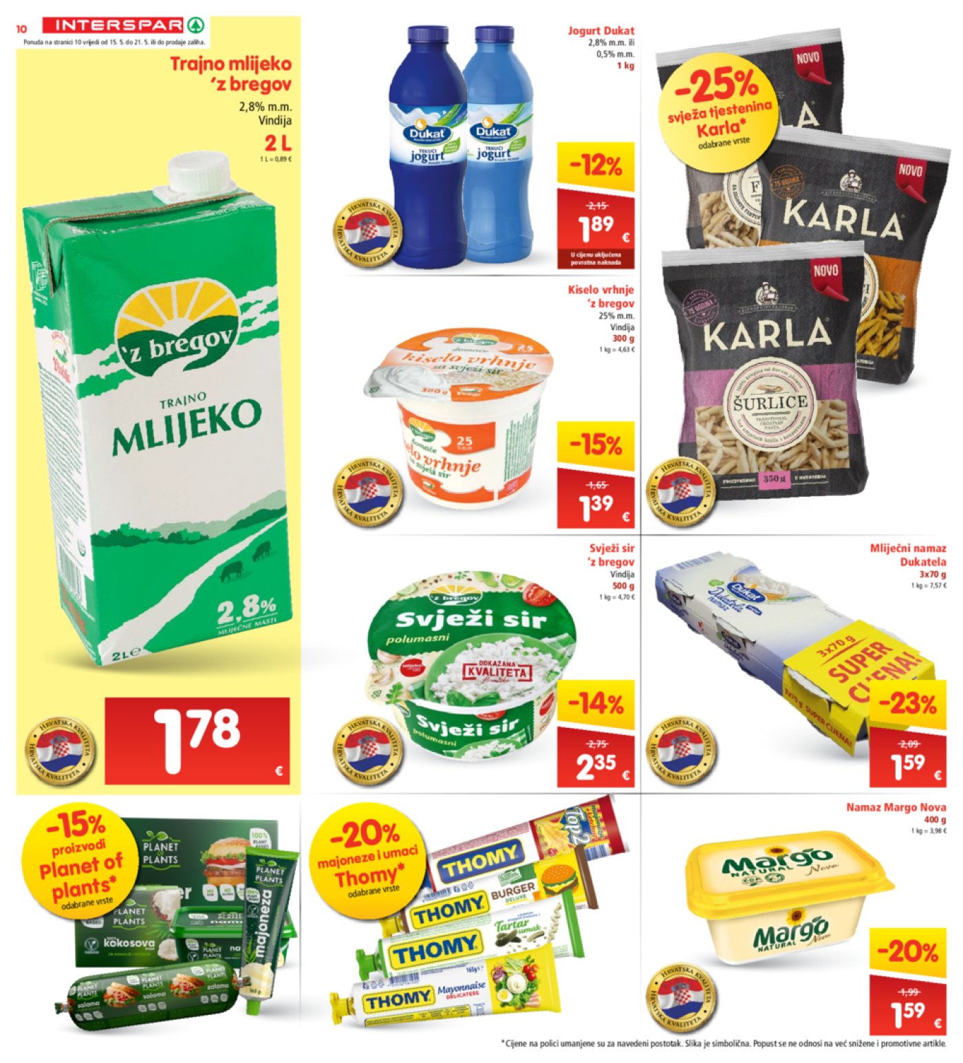 INTERSPAR katalog Akcija 15.05-21-05.2024.