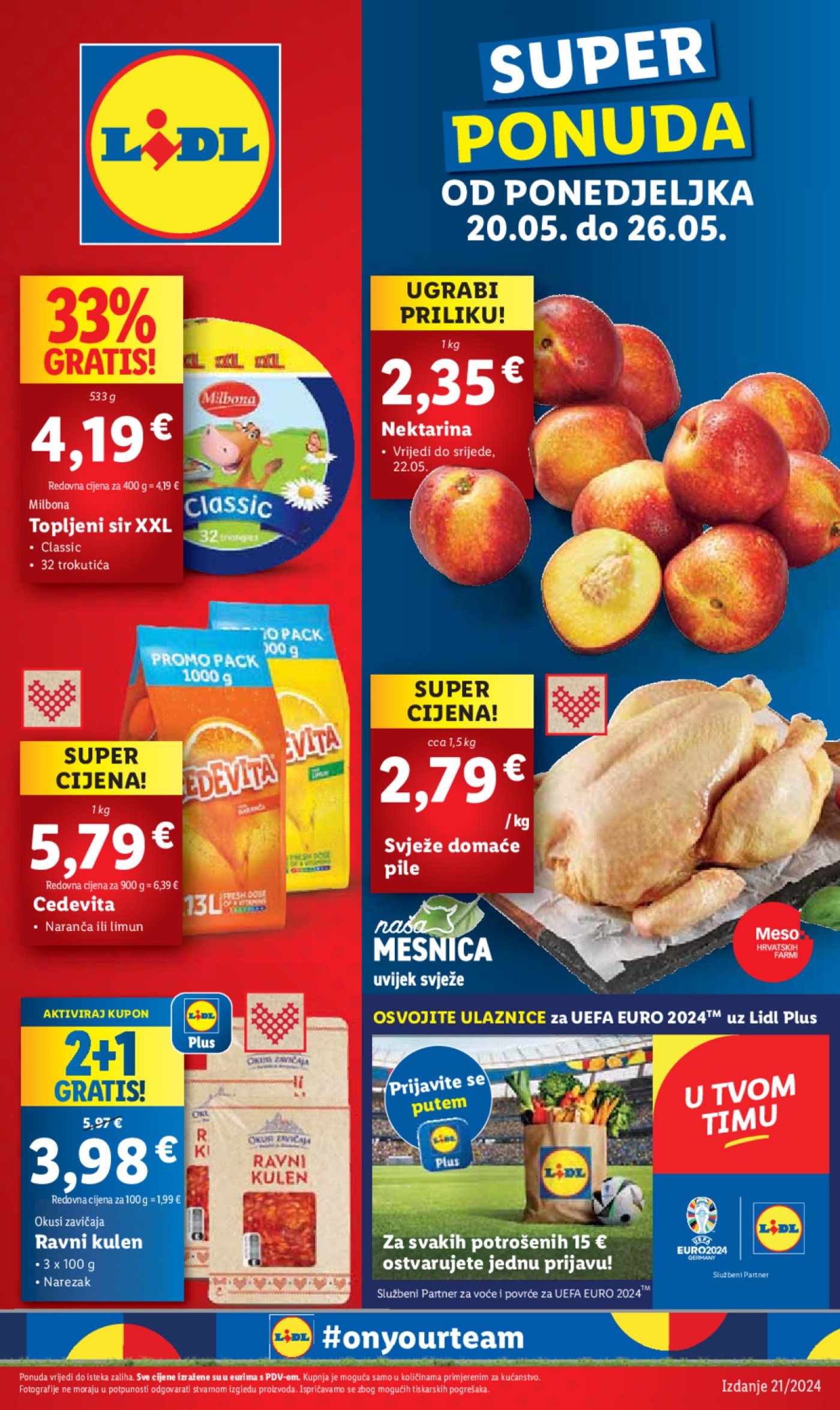 Lidl katalog Super ponuda od Ponedjeljka 20.05-26.05.2024.