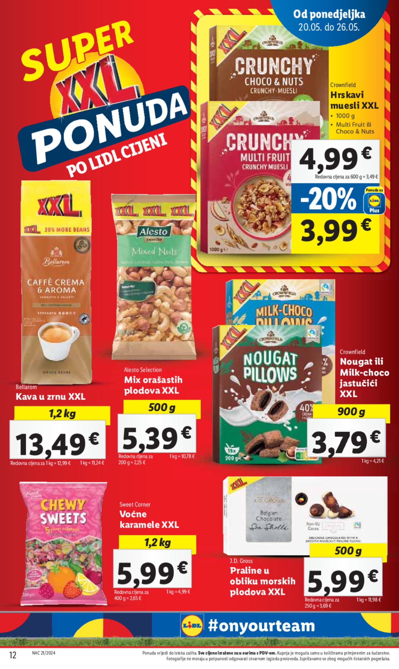 Lidl katalog Super ponuda od Ponedjeljka 20.05-26.05.2024.