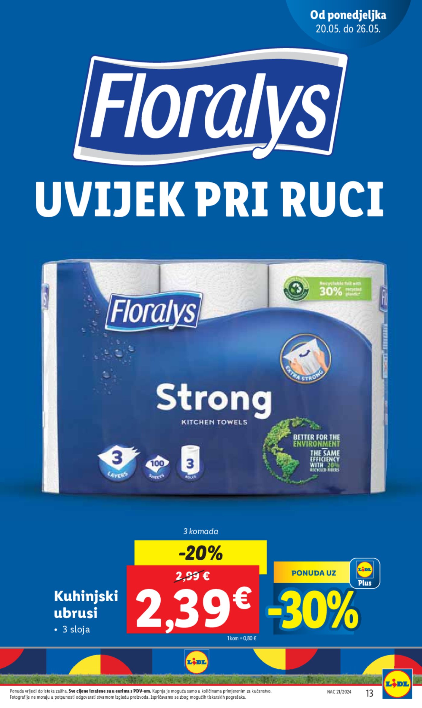 Lidl katalog Super ponuda od Ponedjeljka 20.05-26.05.2024.