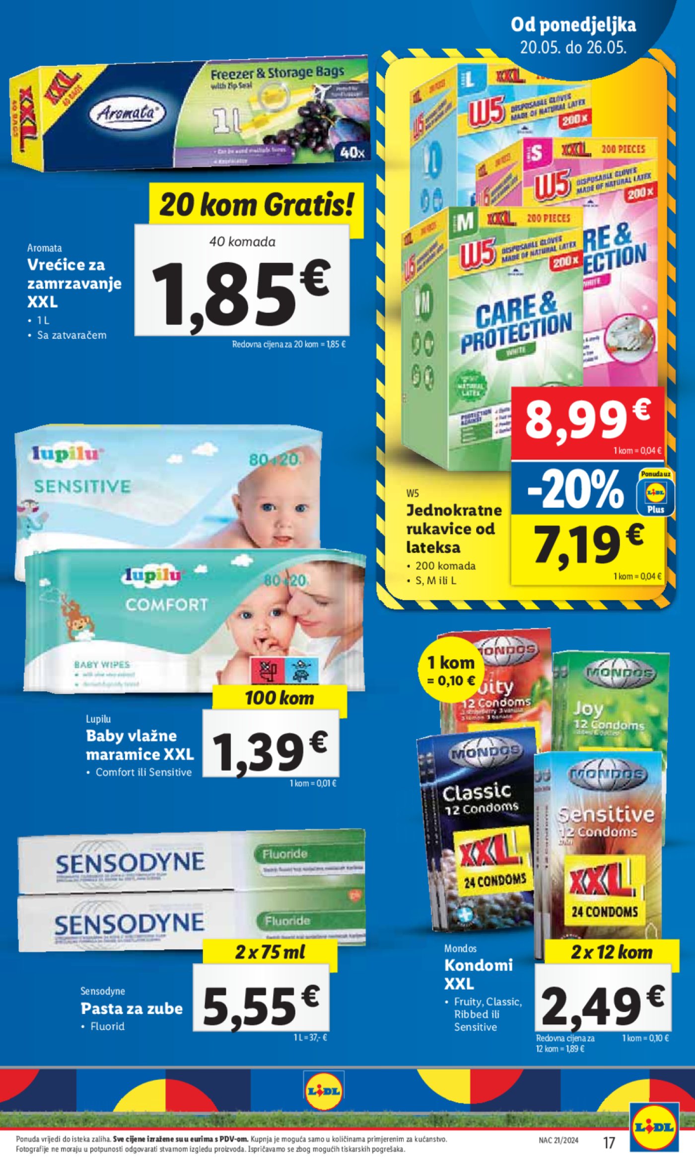 Lidl katalog Super ponuda od Ponedjeljka 20.05-26.05.2024.