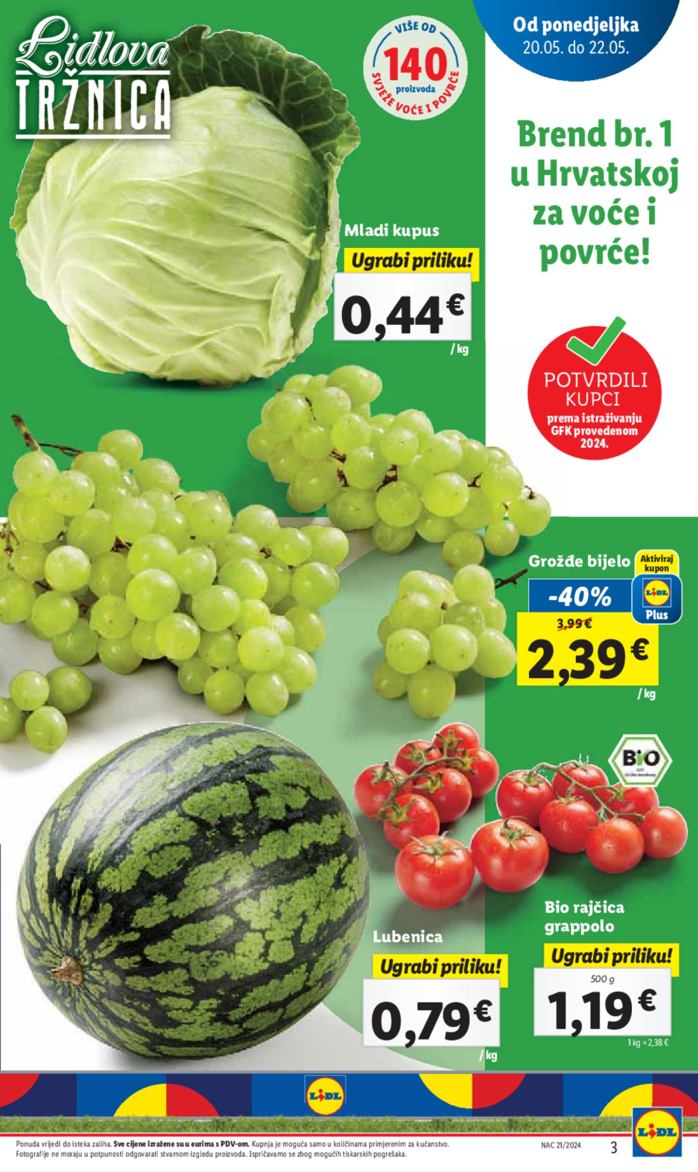 Lidl katalog Super ponuda od Ponedjeljka 20.05-26.05.2024.