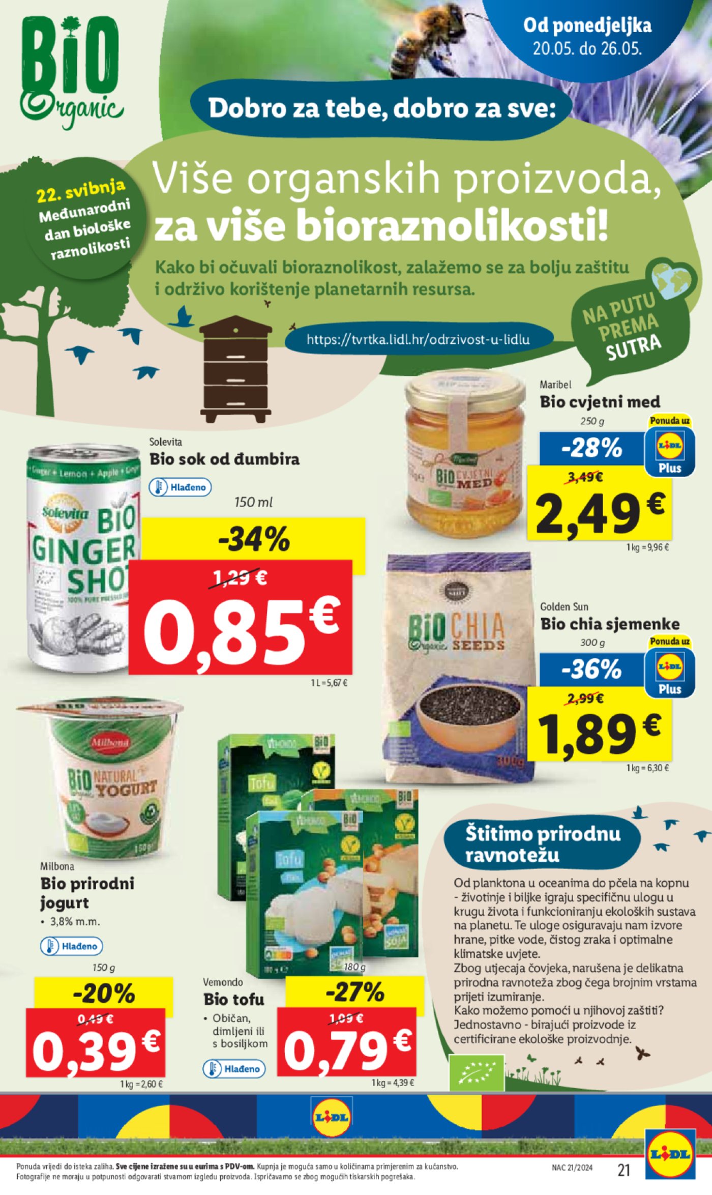 Lidl katalog Super ponuda od Ponedjeljka 20.05-26.05.2024.