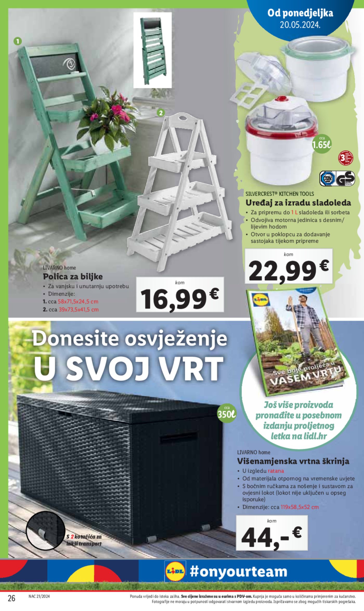 Lidl katalog Super ponuda od Ponedjeljka 20.05-26.05.2024.