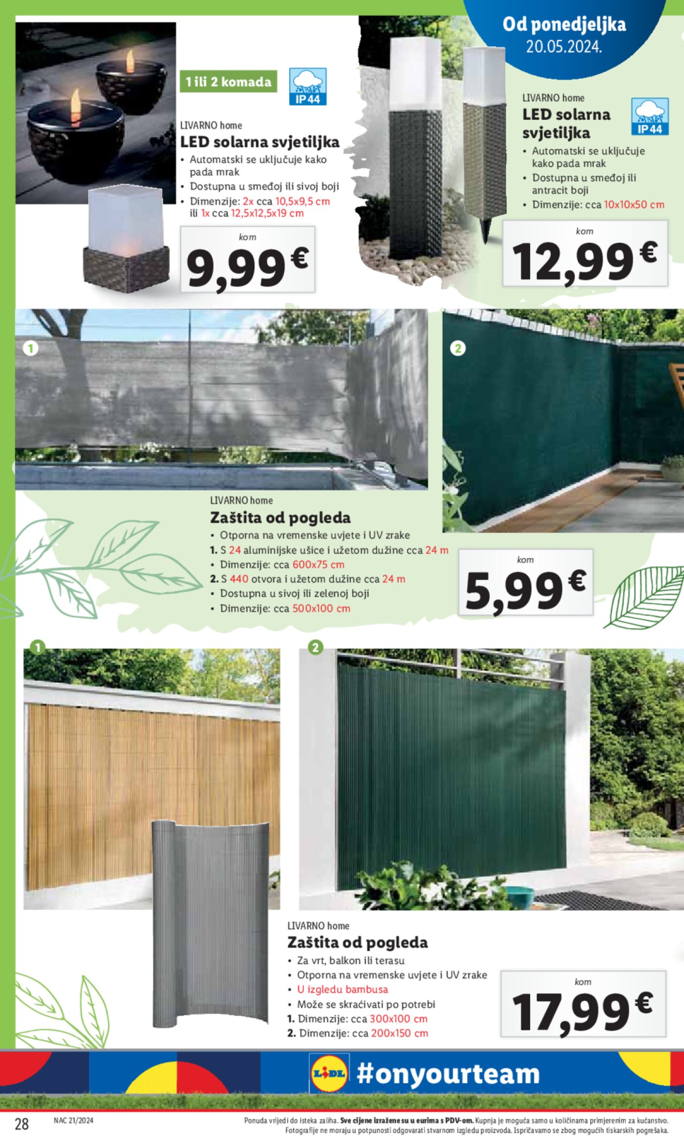 Lidl katalog Super ponuda od Ponedjeljka 20.05-26.05.2024.