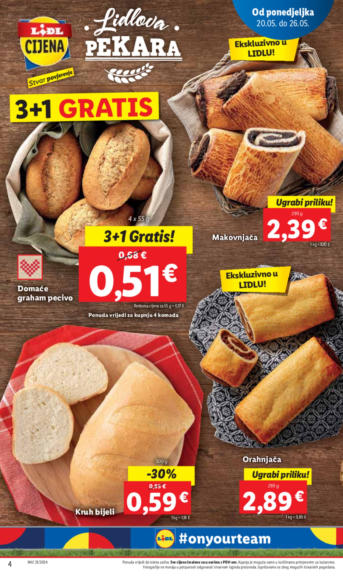 Lidl katalog Super ponuda od Ponedjeljka 20.05-26.05.2024.