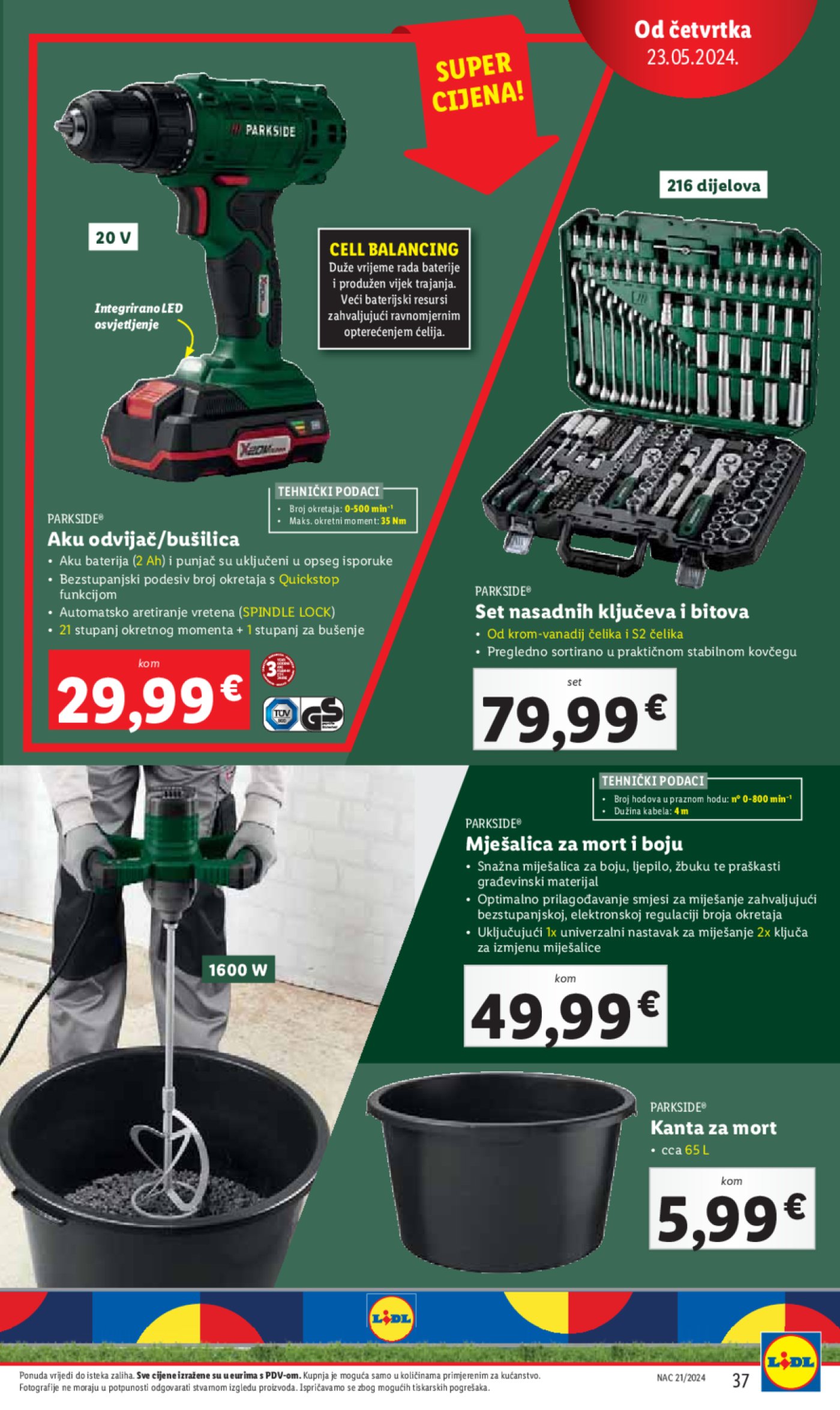 Lidl katalog Super ponuda od Ponedjeljka 20.05-26.05.2024.