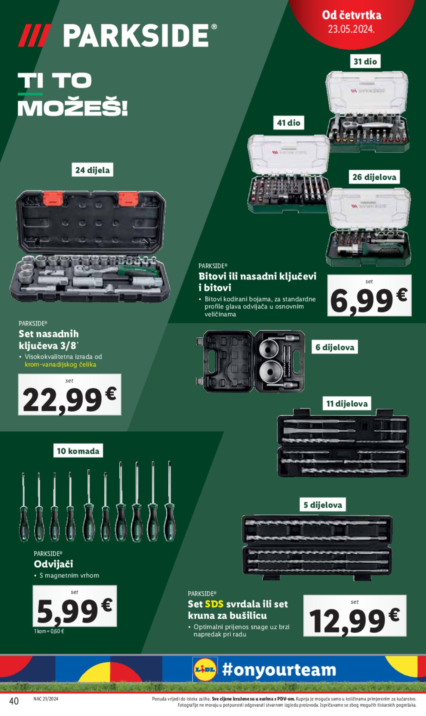 Lidl katalog Super ponuda od Ponedjeljka 20.05-26.05.2024.