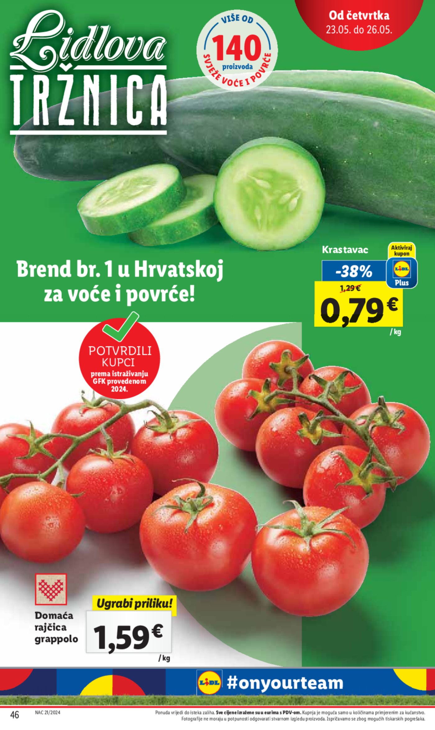 Lidl katalog Super ponuda od Ponedjeljka 20.05-26.05.2024.