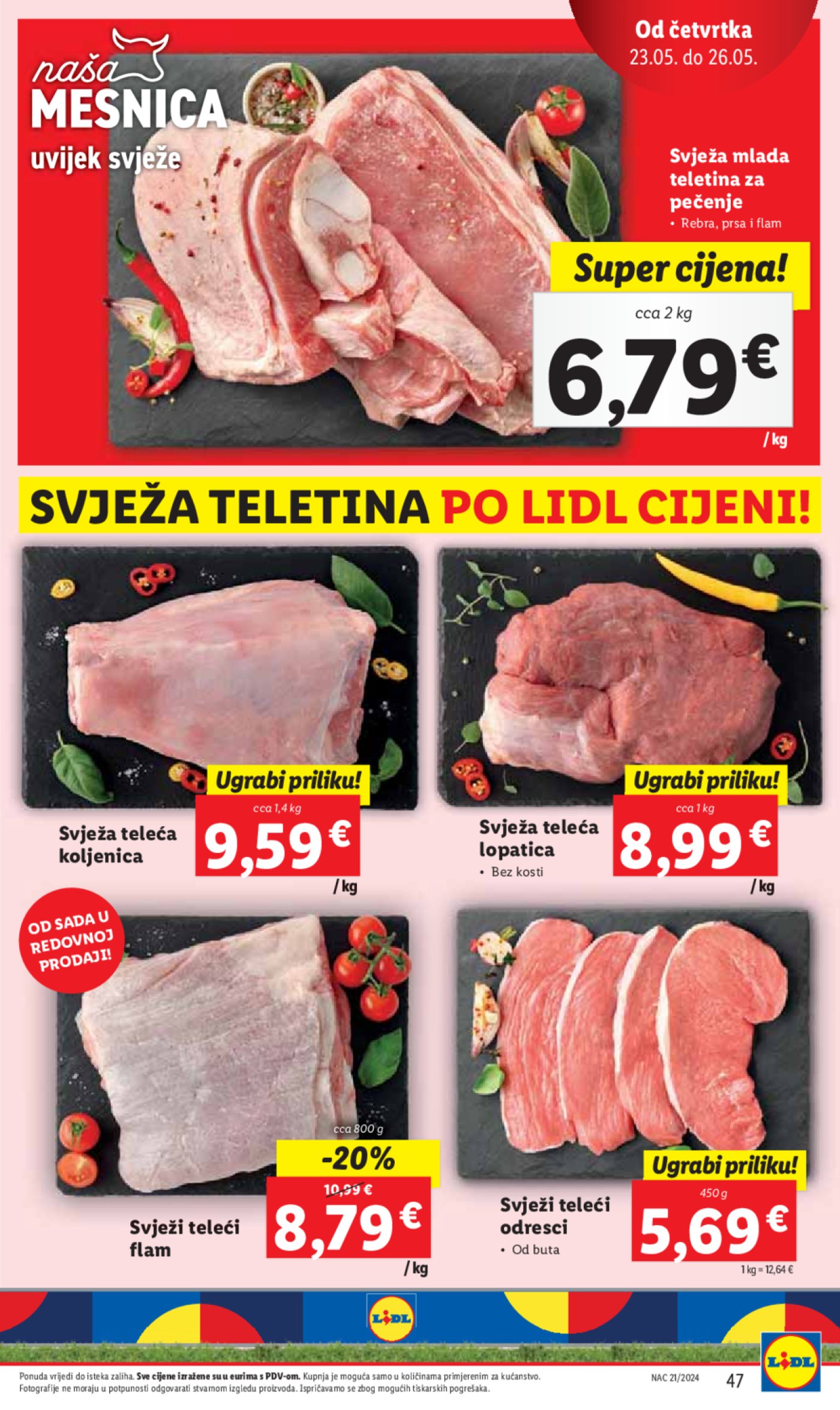 Lidl katalog Super ponuda od Ponedjeljka 20.05-26.05.2024.