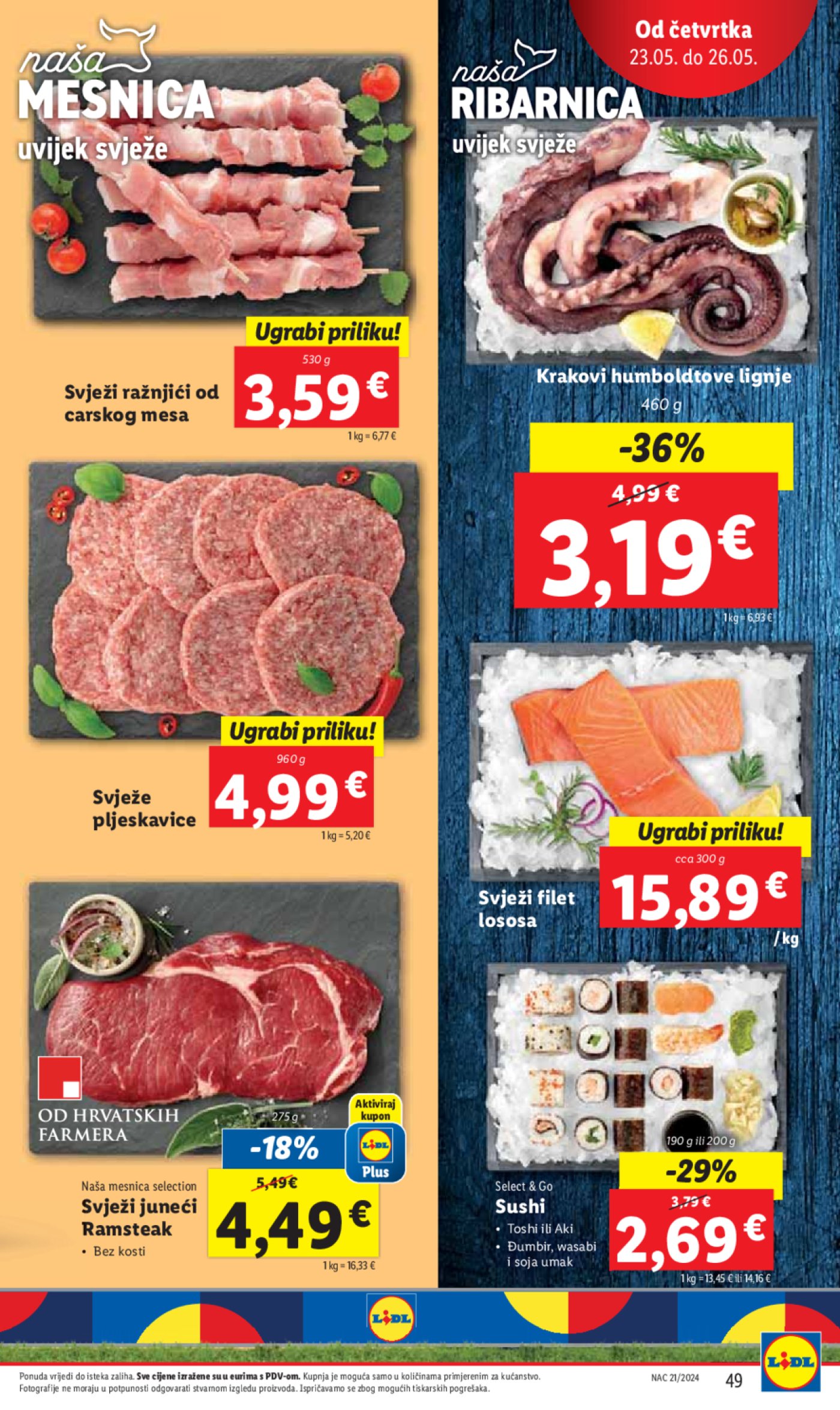Lidl katalog Super ponuda od Ponedjeljka 20.05-26.05.2024.