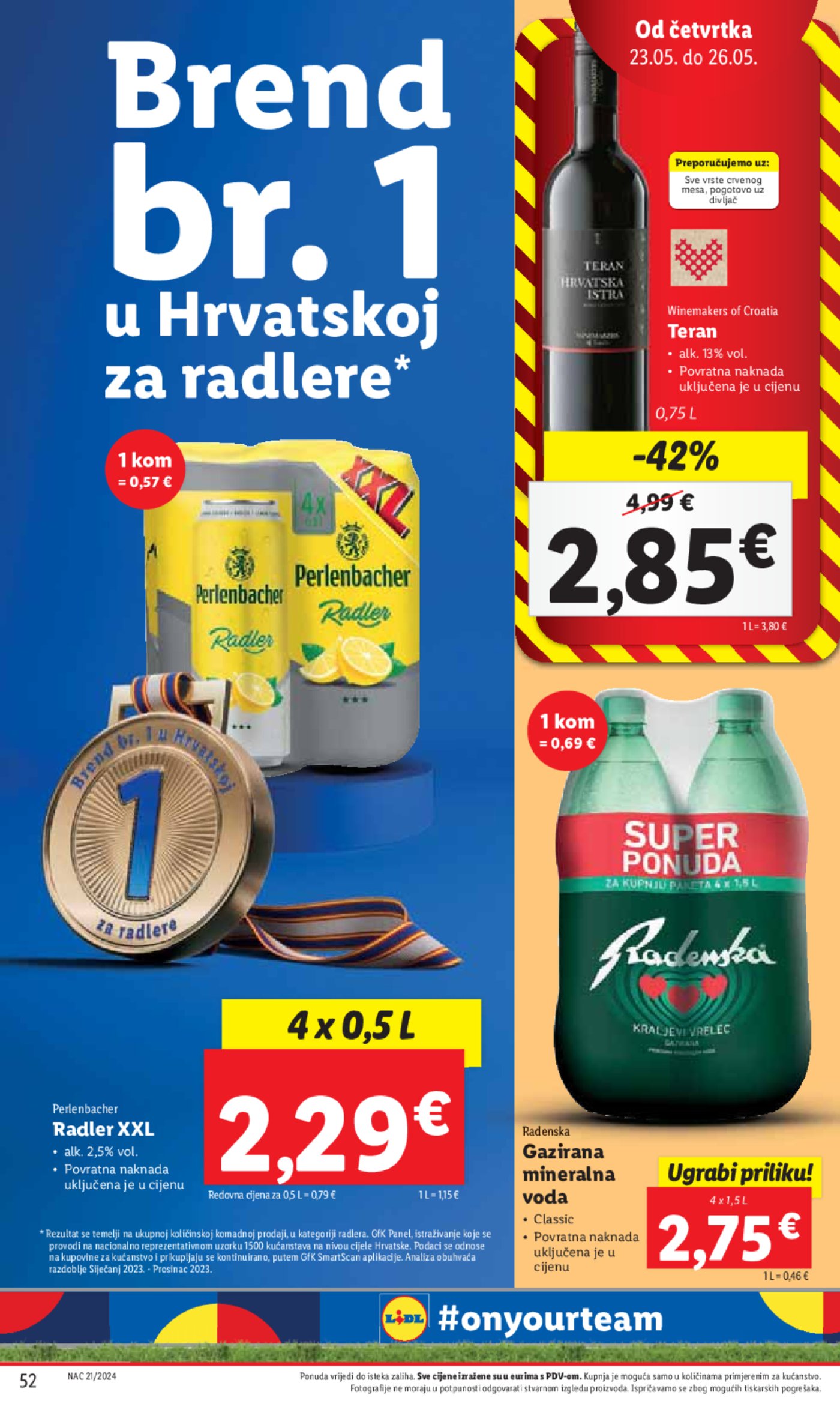 Lidl katalog Super ponuda od Ponedjeljka 20.05-26.05.2024.