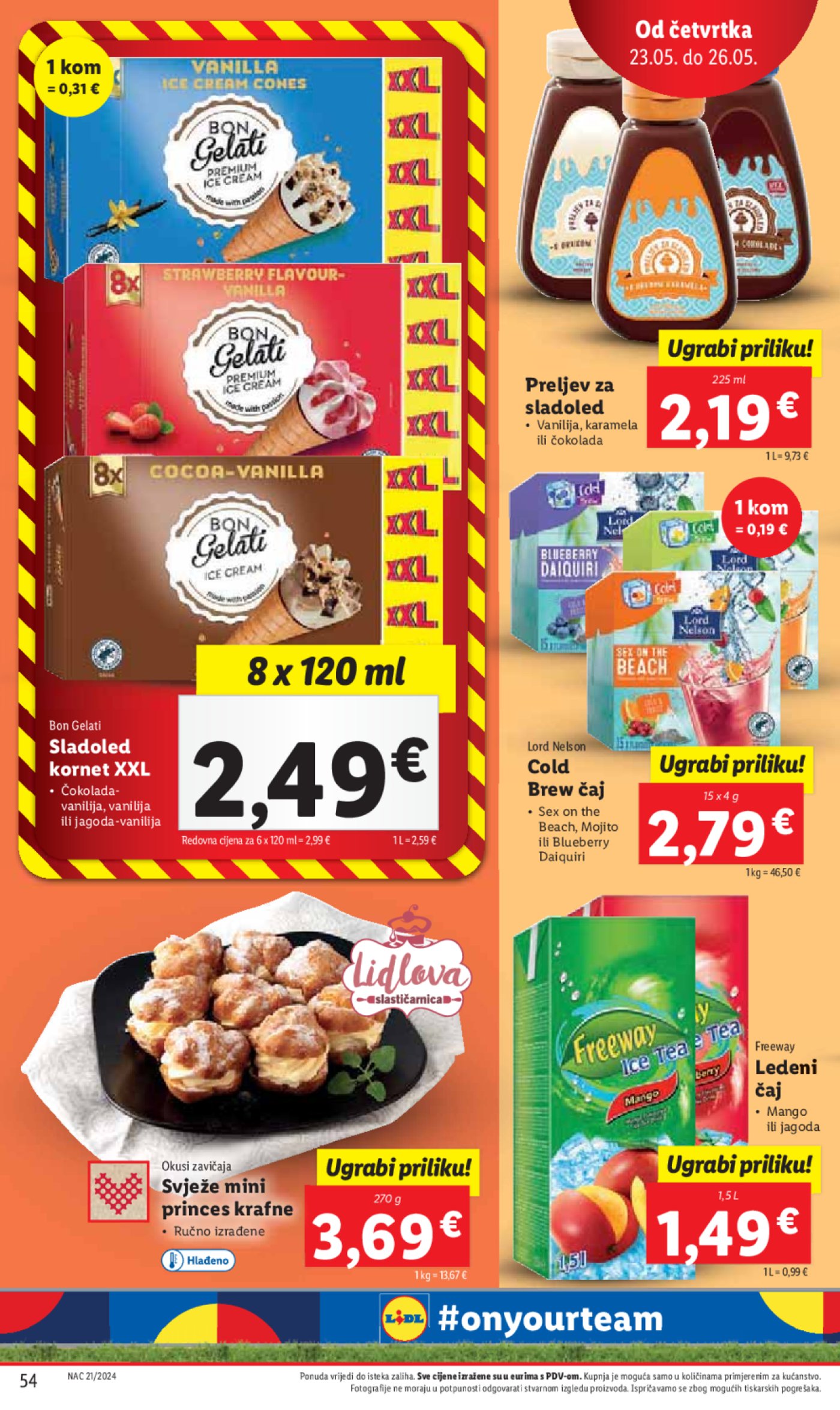 Lidl katalog Super ponuda od Ponedjeljka 20.05-26.05.2024.