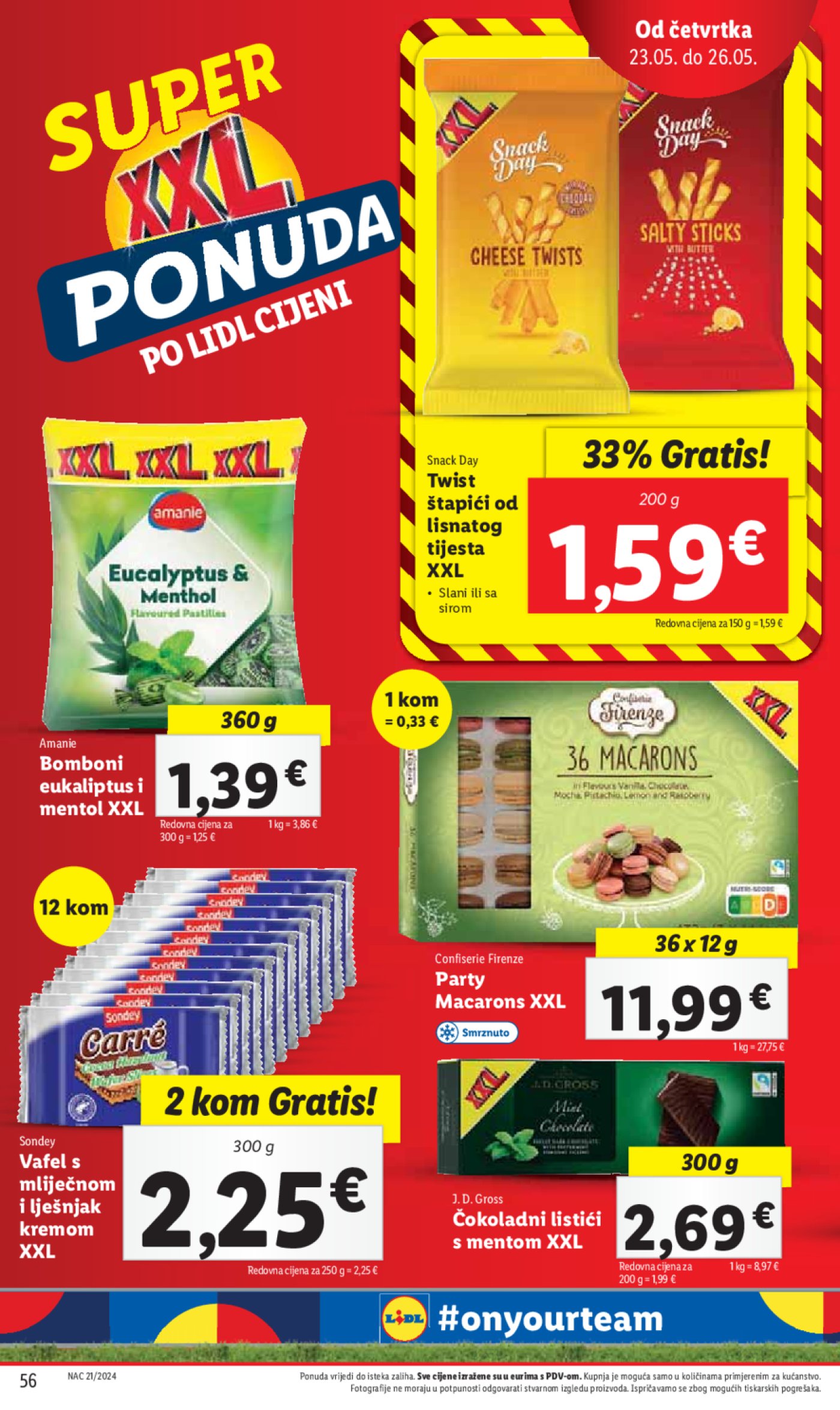 Lidl katalog Super ponuda od Ponedjeljka 20.05-26.05.2024.