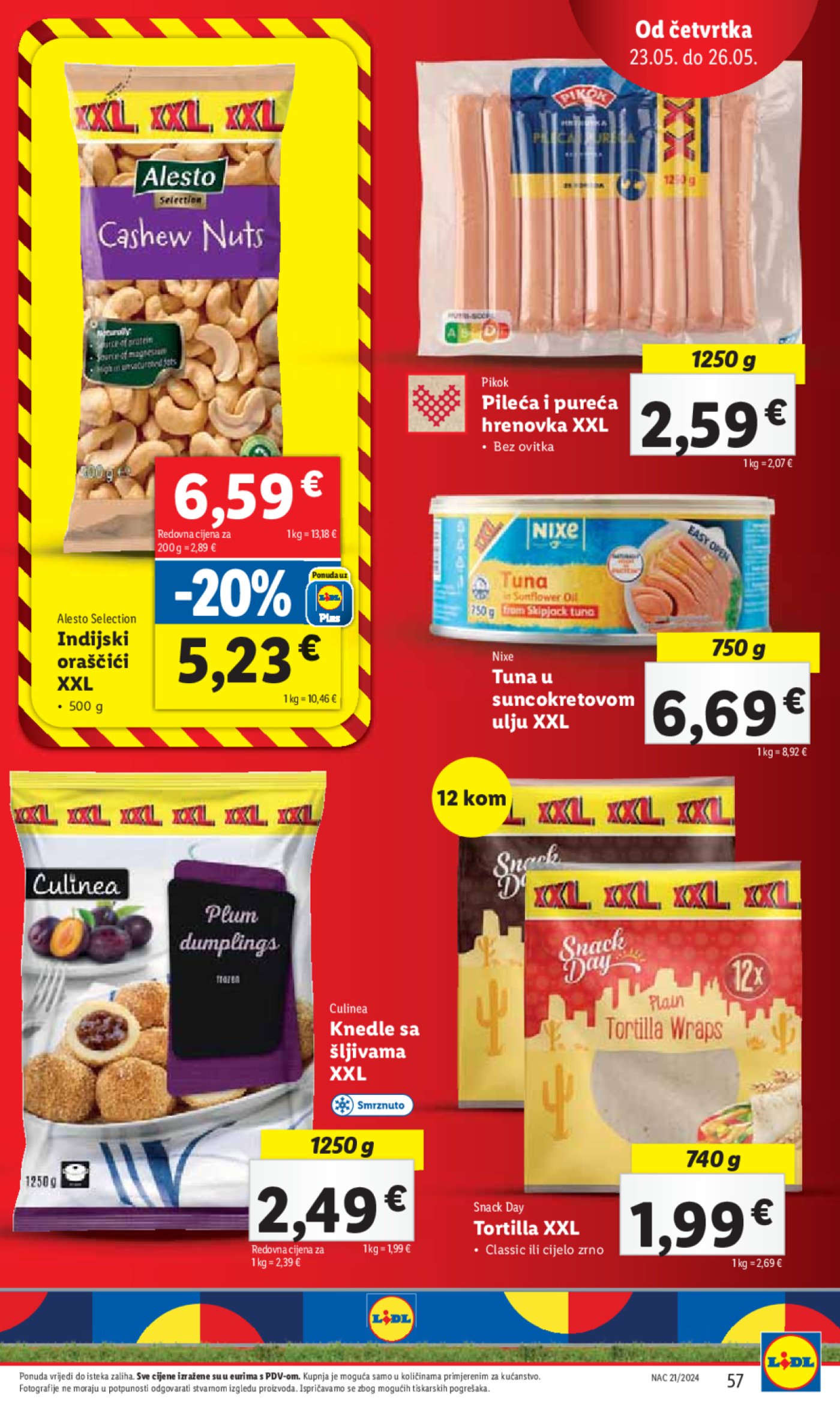 Lidl katalog Super ponuda od Ponedjeljka 20.05-26.05.2024.