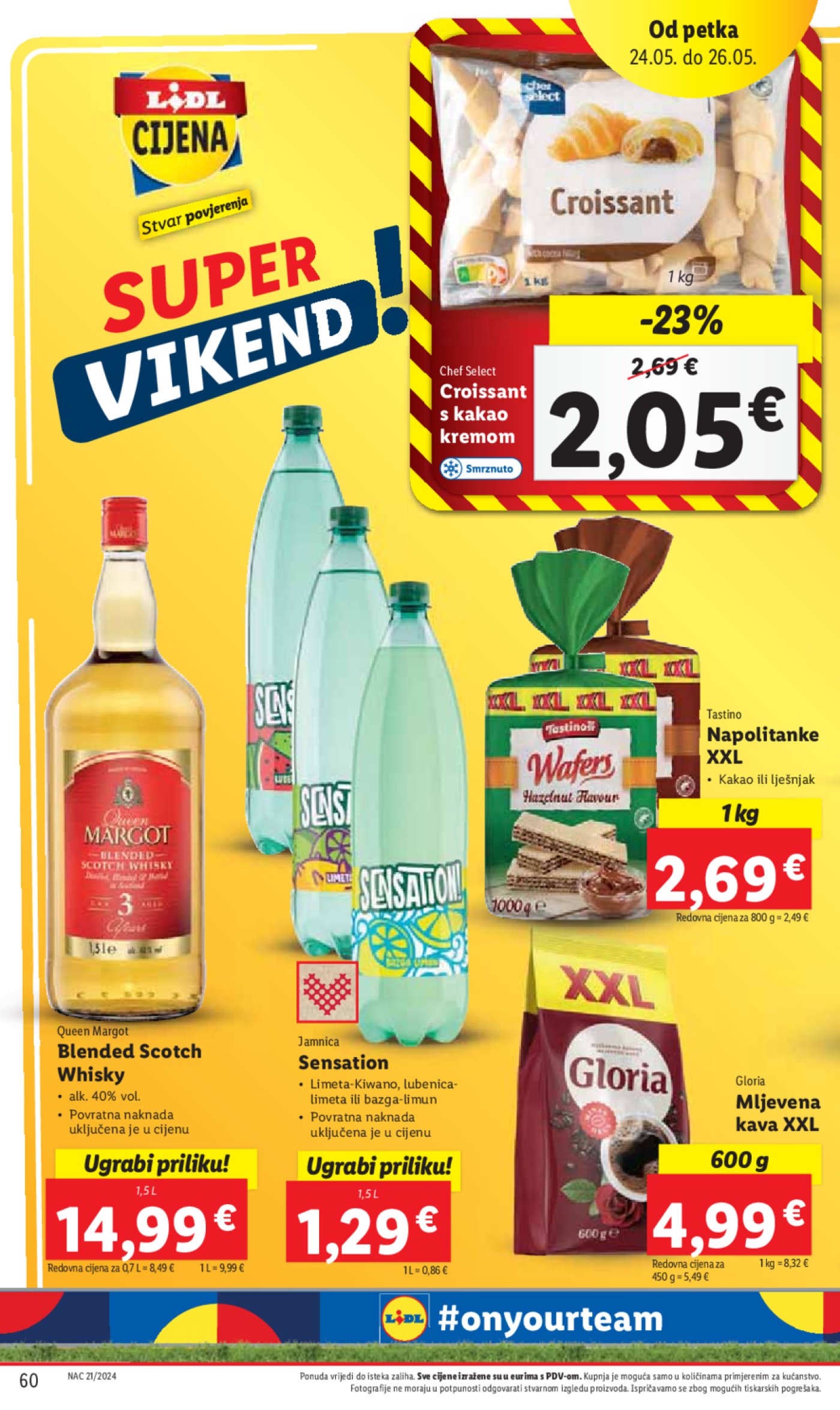Lidl katalog Super ponuda od Ponedjeljka 20.05-26.05.2024.
