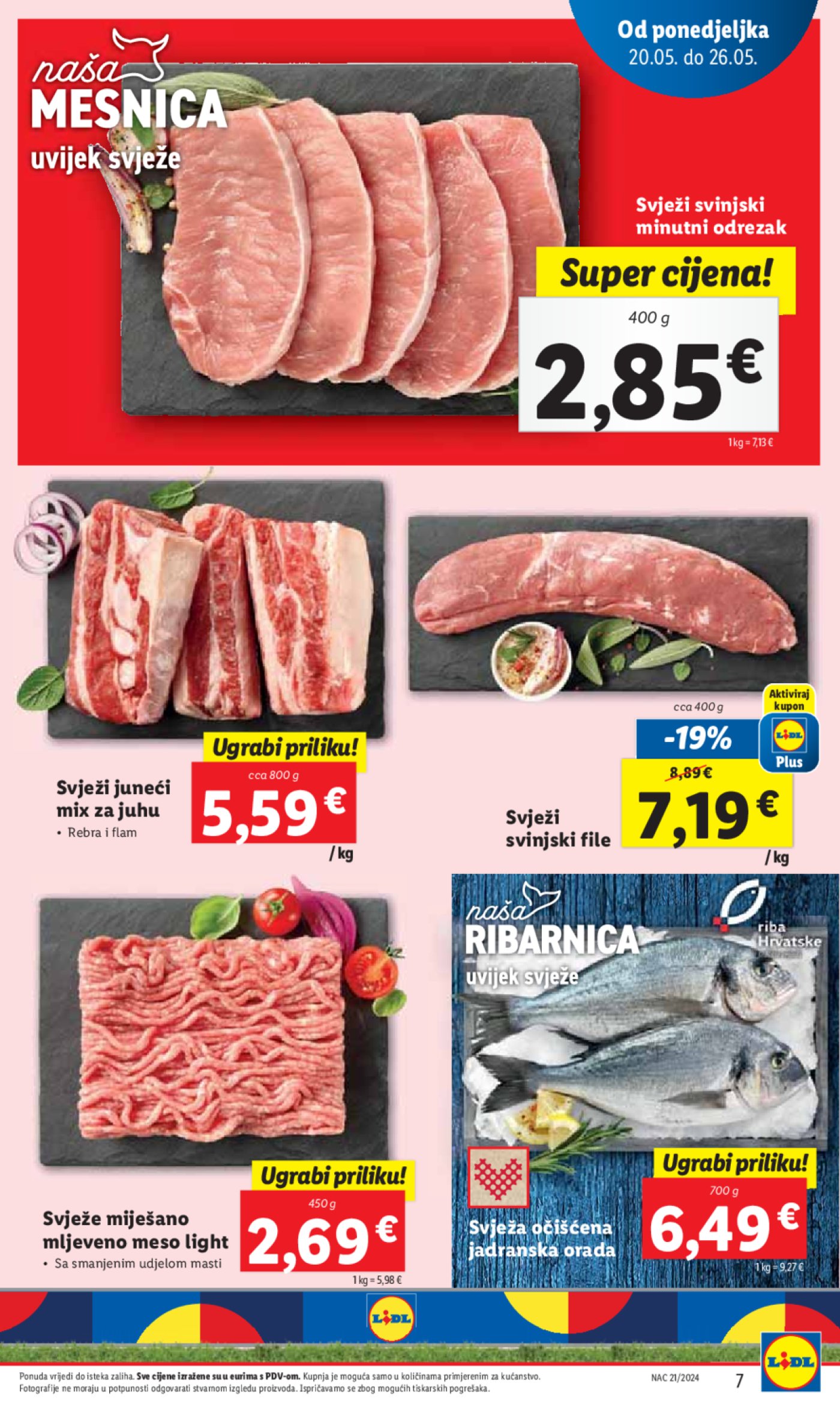 Lidl katalog Super ponuda od Ponedjeljka 20.05-26.05.2024.