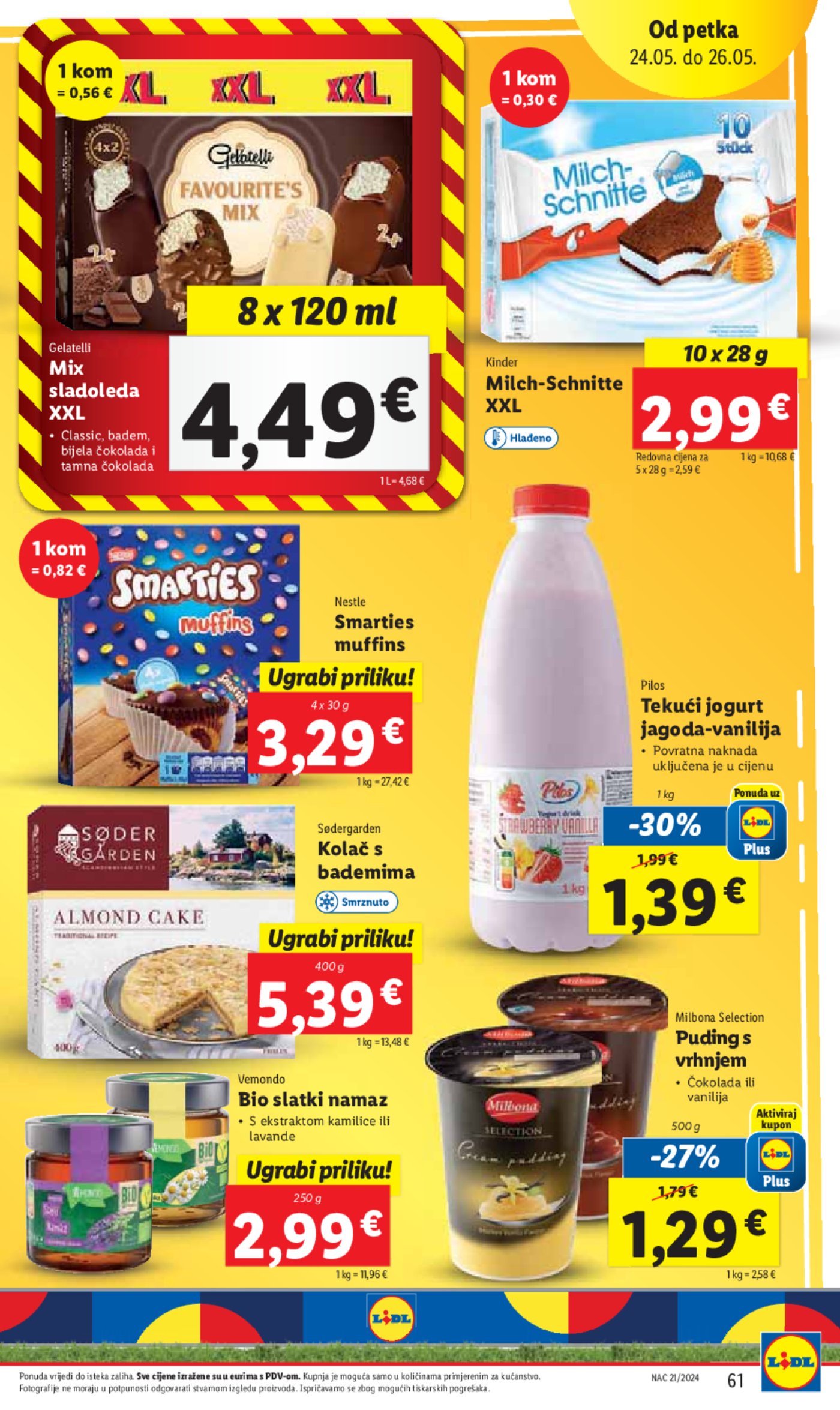 Lidl katalog Super ponuda od Ponedjeljka 20.05-26.05.2024.