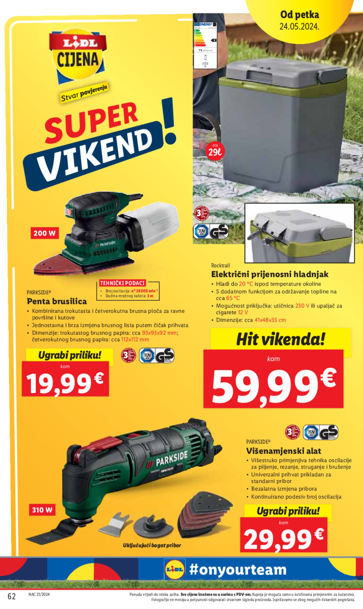 Lidl katalog Super ponuda od Ponedjeljka 20.05-26.05.2024.