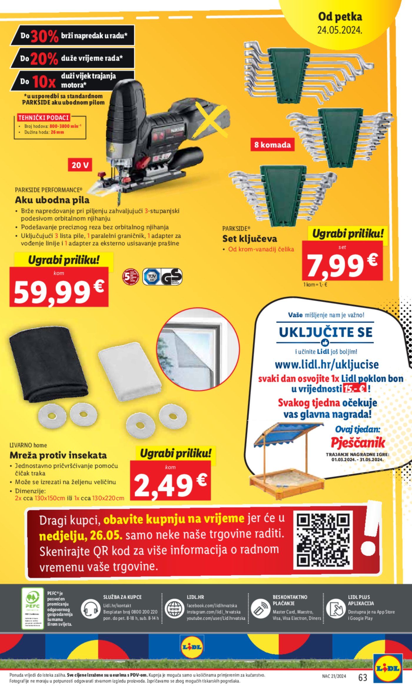 Lidl katalog Super ponuda od Ponedjeljka 20.05-26.05.2024.